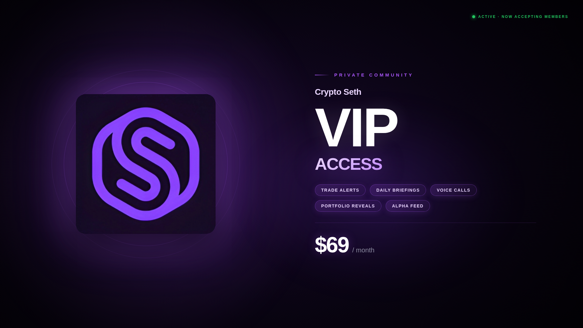 Crypto Seth VIP