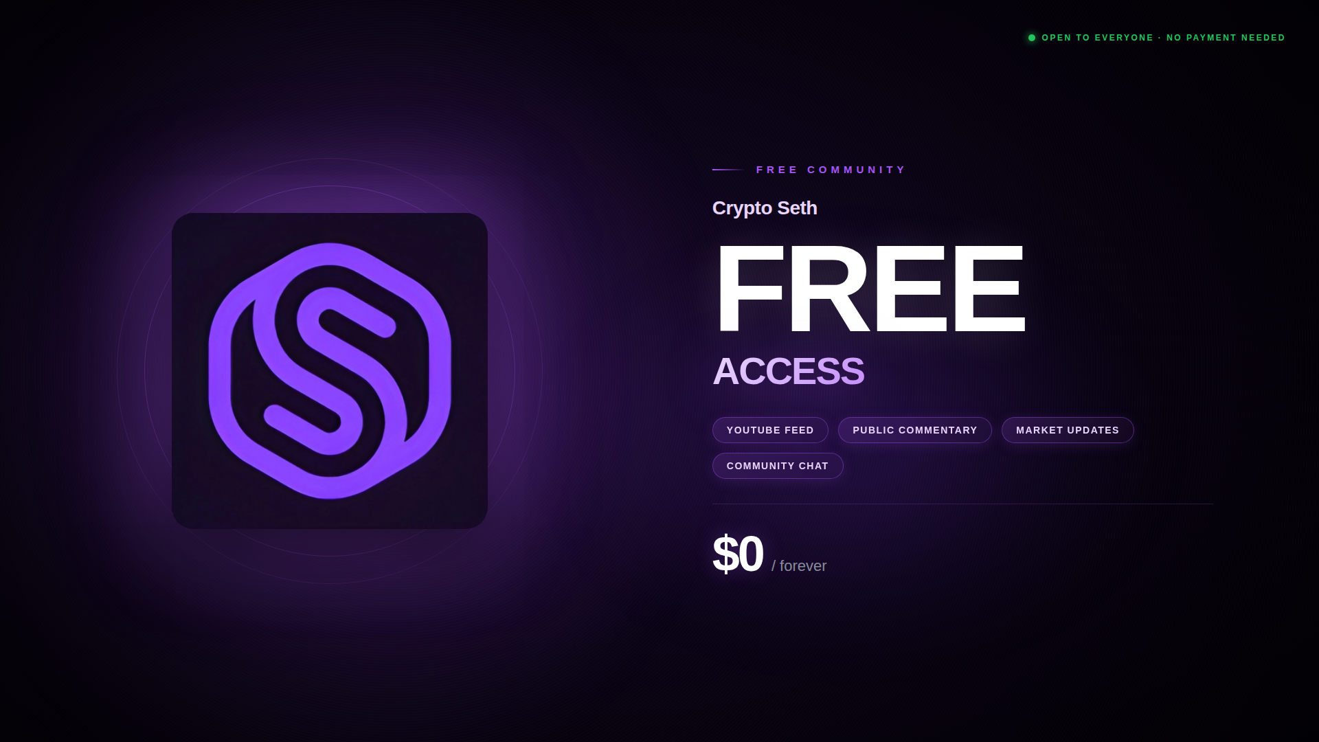 Crypto Seth Free Community