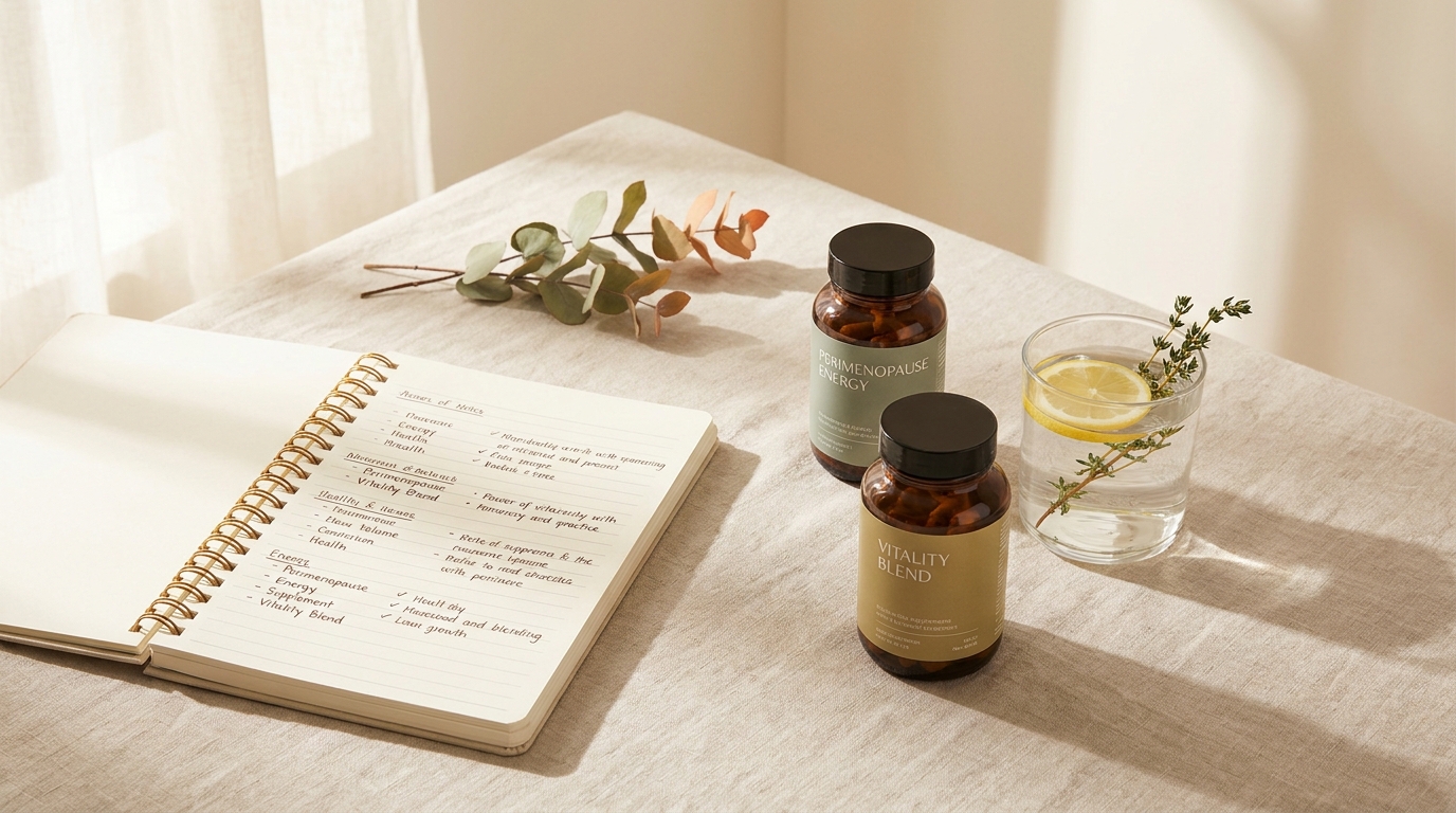 The Perimenopause Energy Stack Blueprint