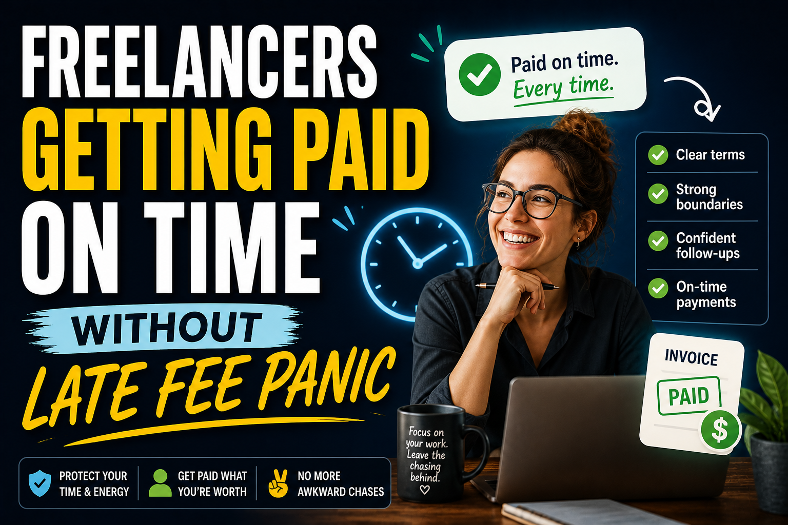 Freelancers Getting Paid On Time Without Late Fee Panic