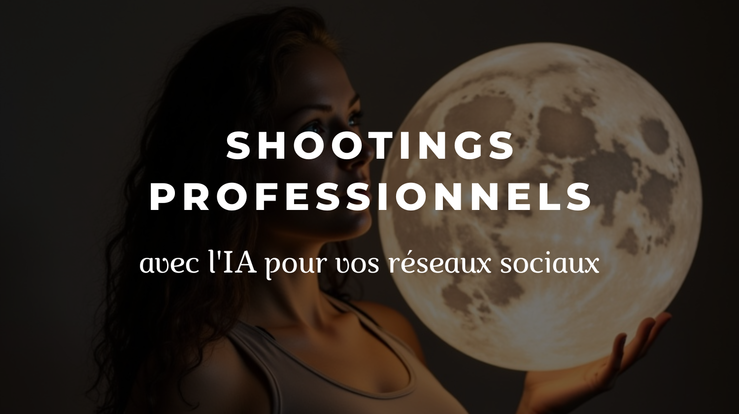 Shootings professionnels avec l'IA pour vos réseaux sociaux