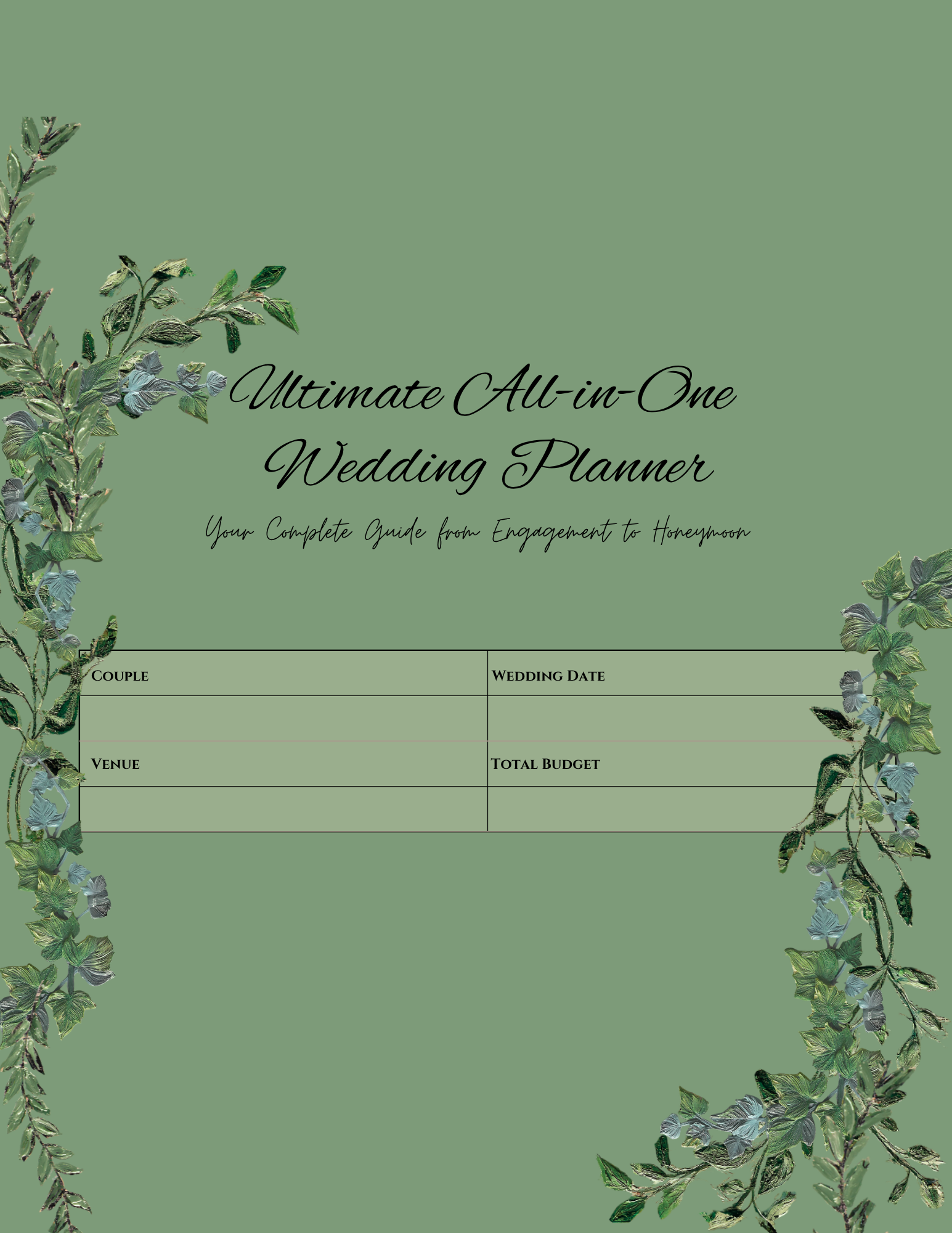wedding planner 