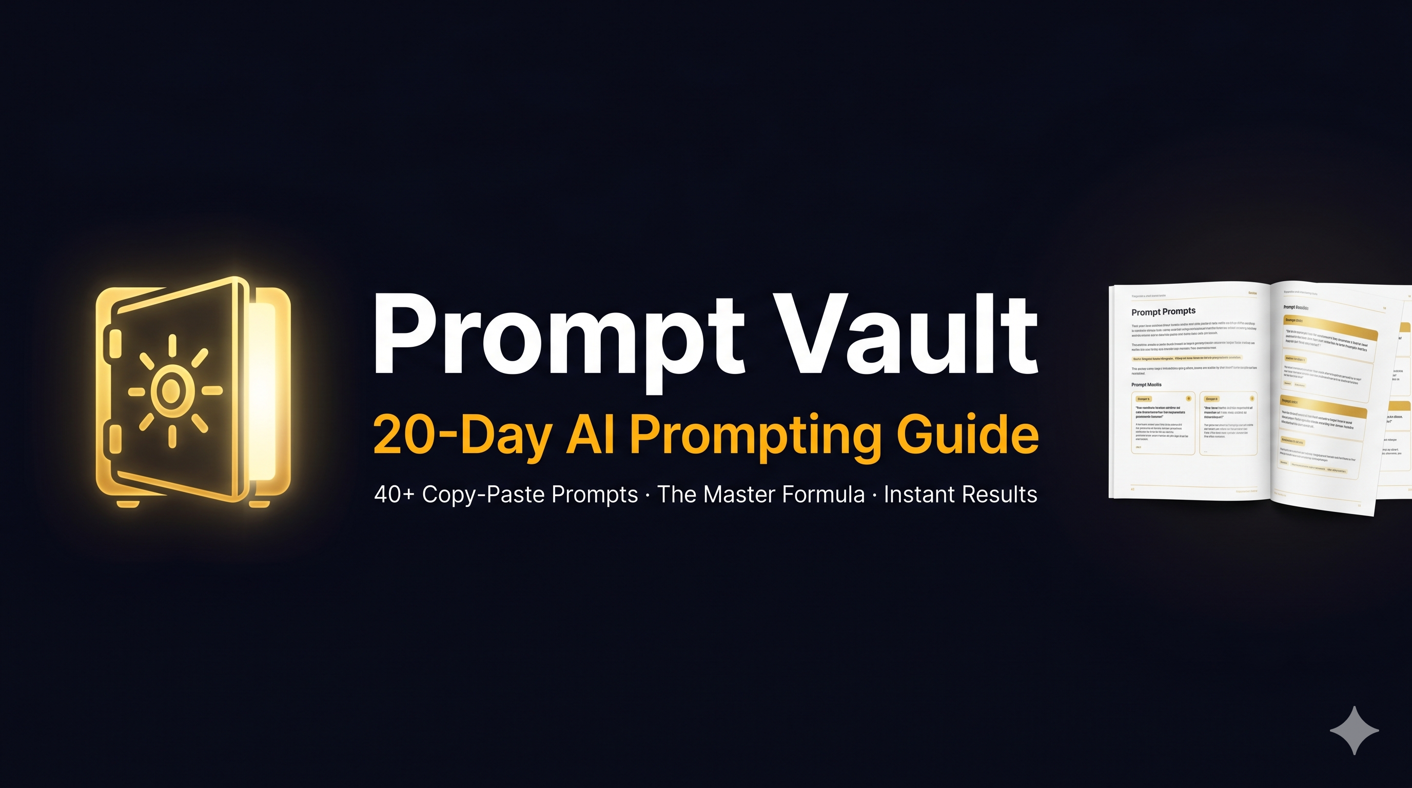 Prompt Vault — 20-Day AI Prompting Guide