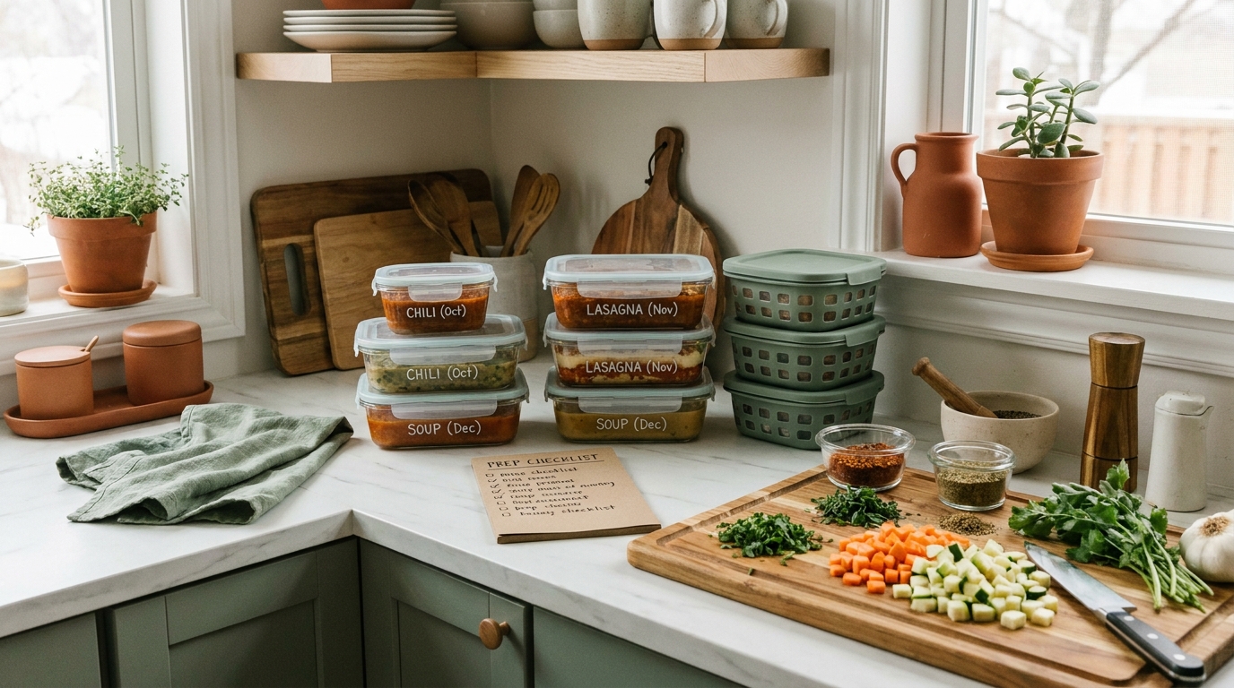 The Freezer Dinner Birth Prep Blueprint
