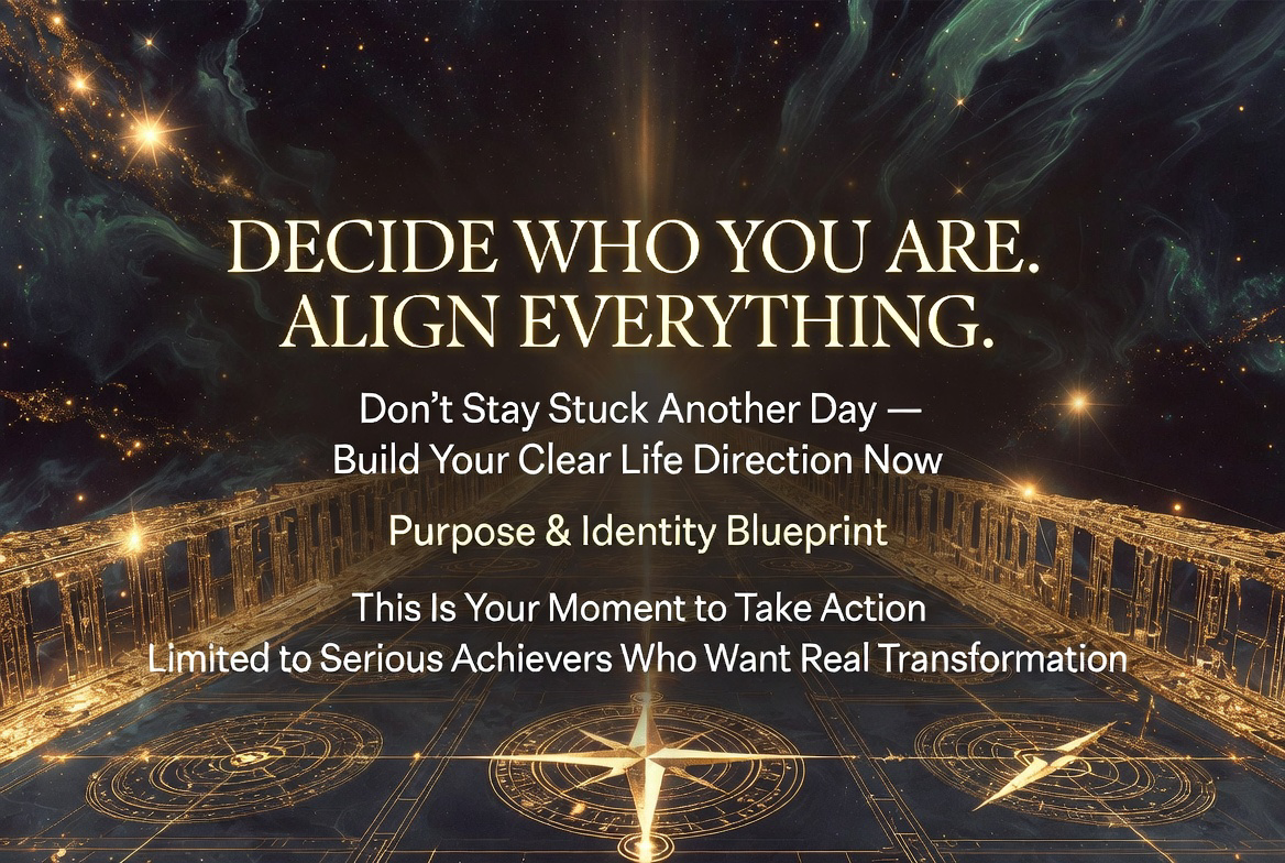 PURPOSE & IDENTITY BLUEPRINT FOR LIFE DIRECTION