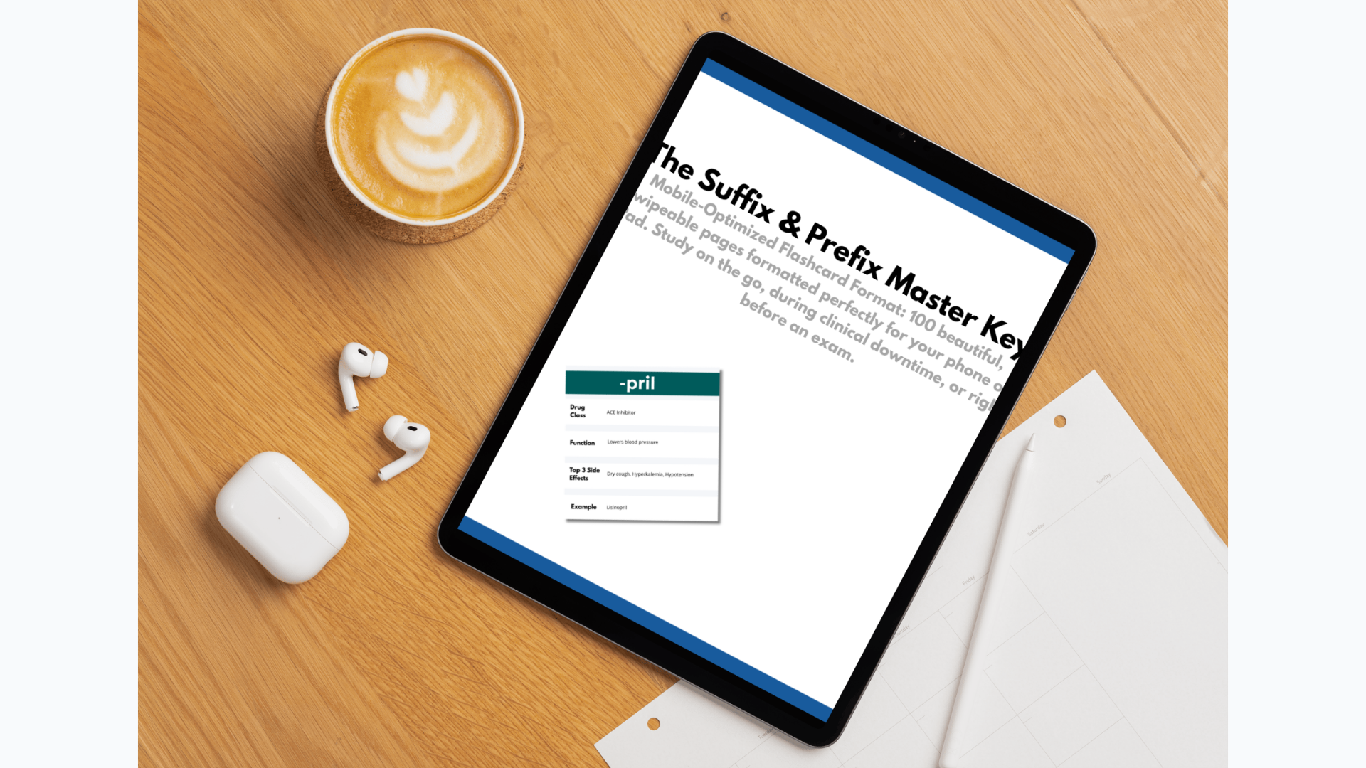 Pharmacology Suffix & Prefix Master Key: High-Yield Flashcards for Medical & Nur