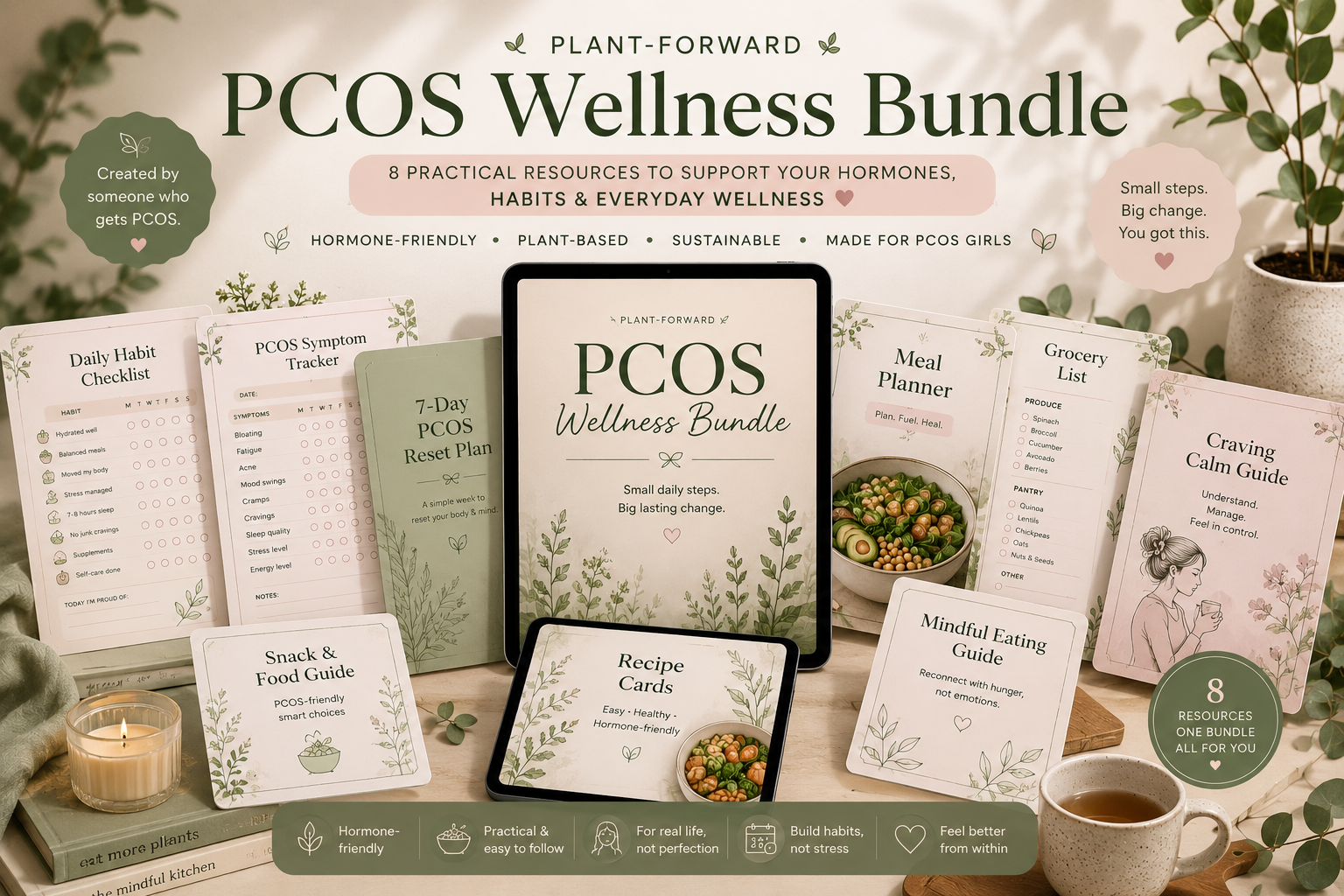 Plant-Forward PCOS Wellness Bundle
