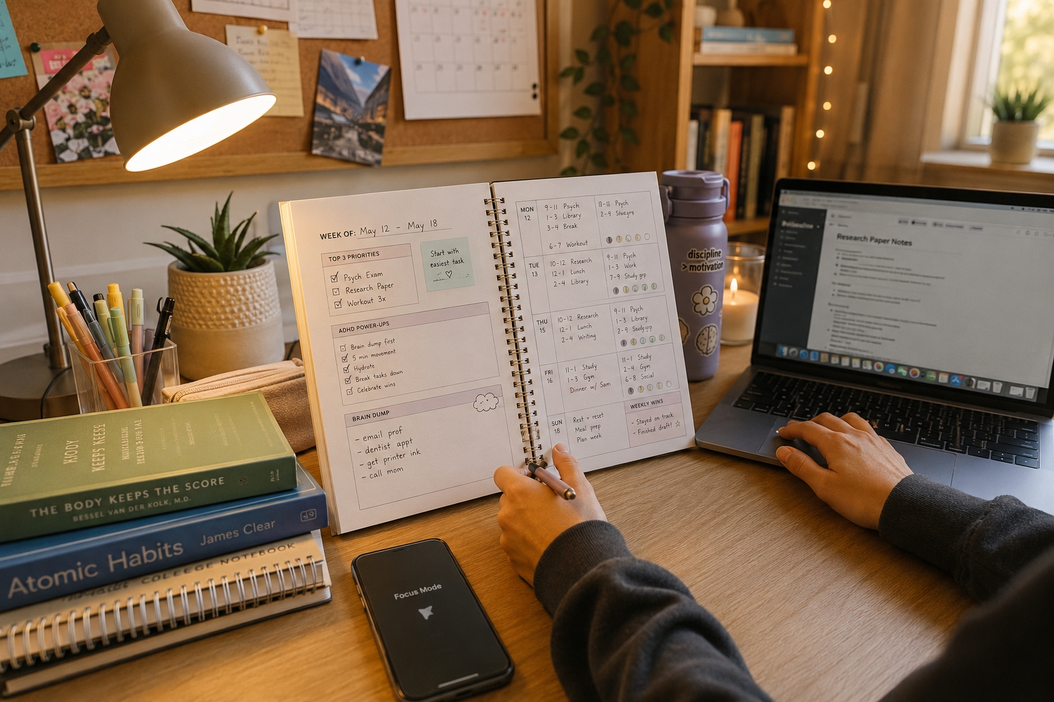 The ADHD Student Survival Kit — 7-Day Study Reset