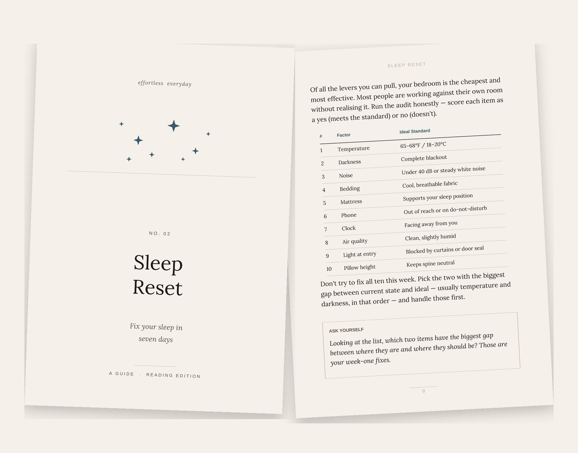 Sleep Reset