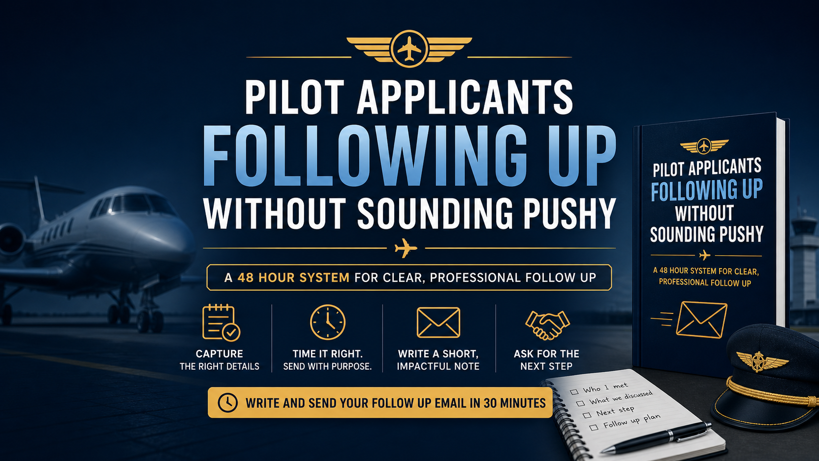 Following Up Without Sounding Pushy, A 48 Hour System
