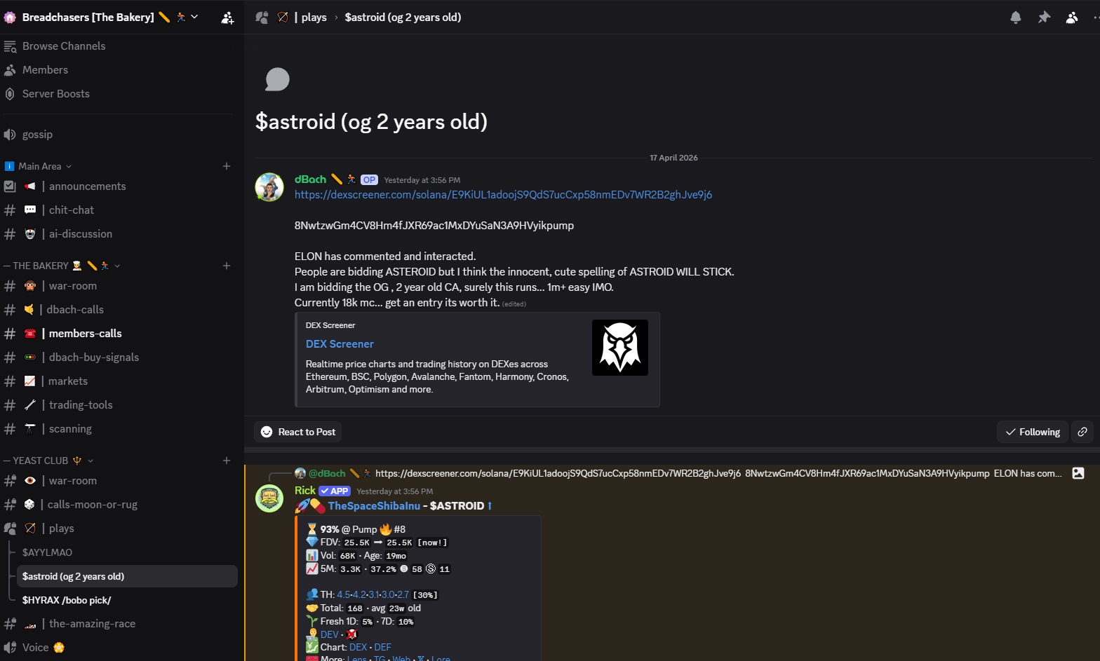 Level 2: Breadchasers YEAST CLUB  [Discord Premium Section]