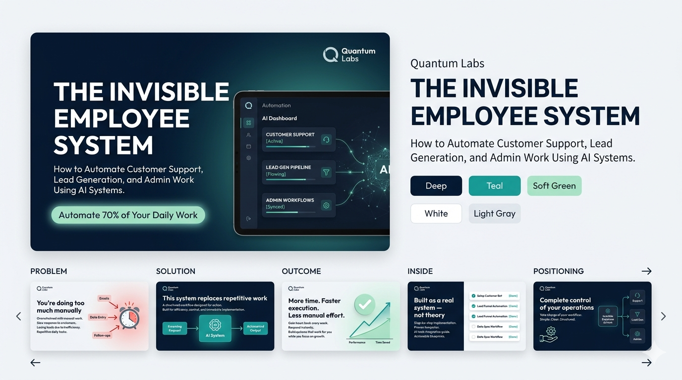 How to Automate Customer Support, Lead Generation, and Admin Work Using AI Syste