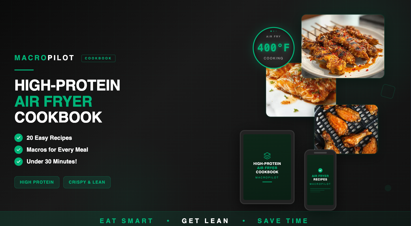 High-Protein Air Fryer Cookbook