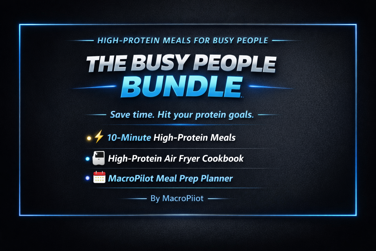 The “Busy People” Bundle