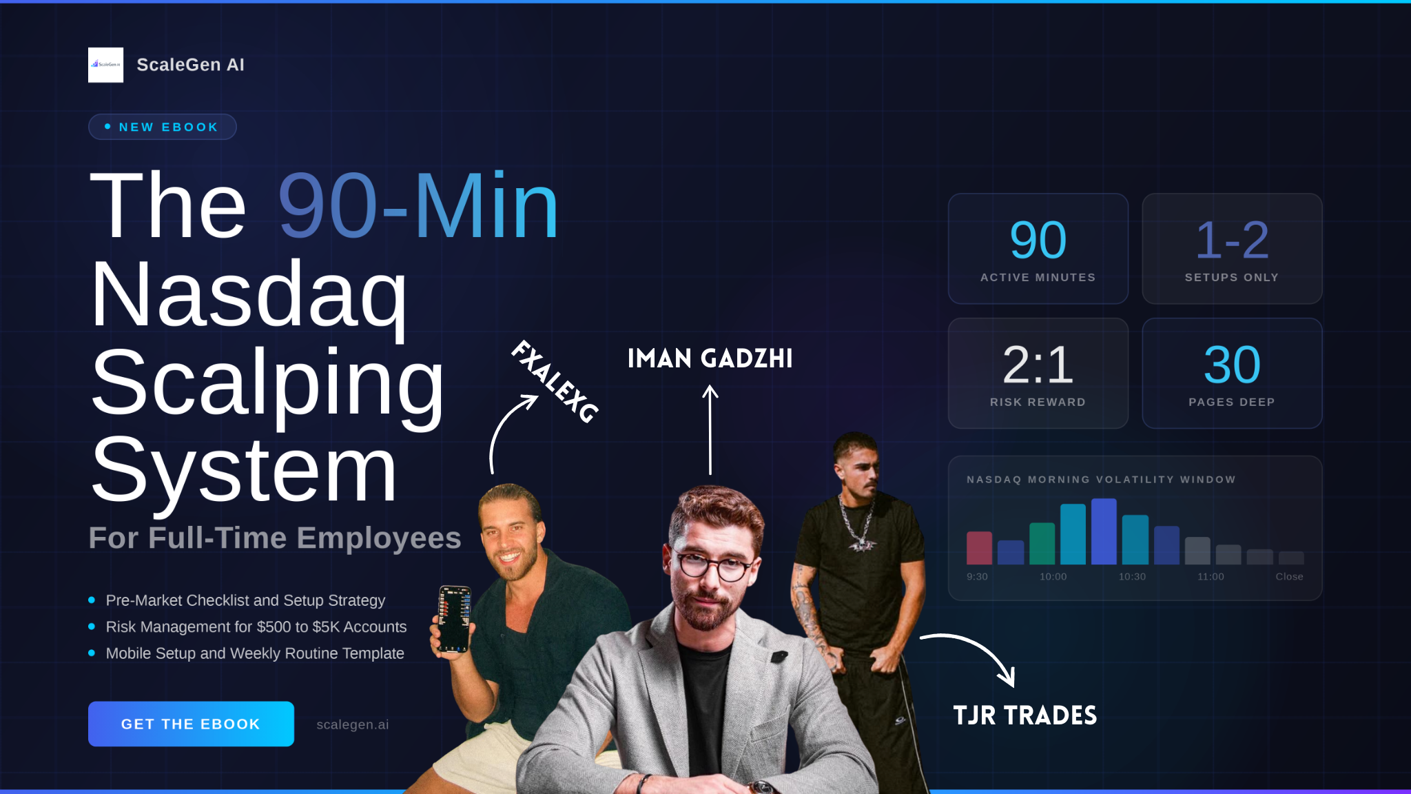 The 90-Minute Nasdaq Scalping System for Full-Time Employees Who Can Only Trade 