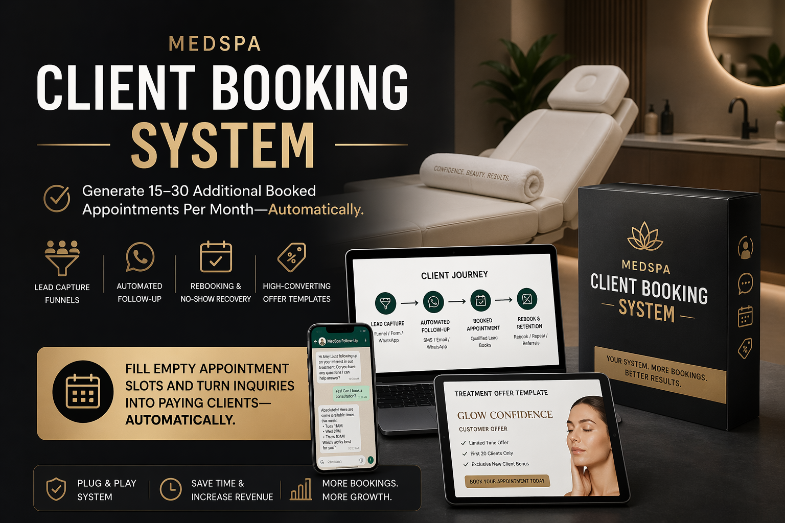 MedSpa Client Booking System