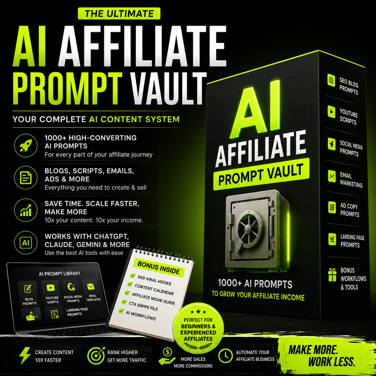 AI Prompt Vault for Affiliate Marketers