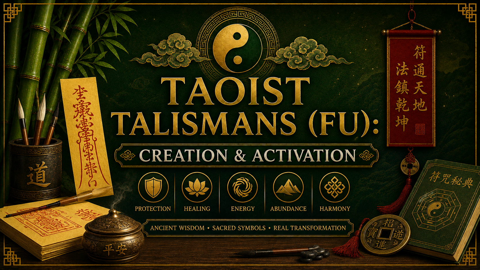 Taoist Talismans (Fu): Creation & Activation