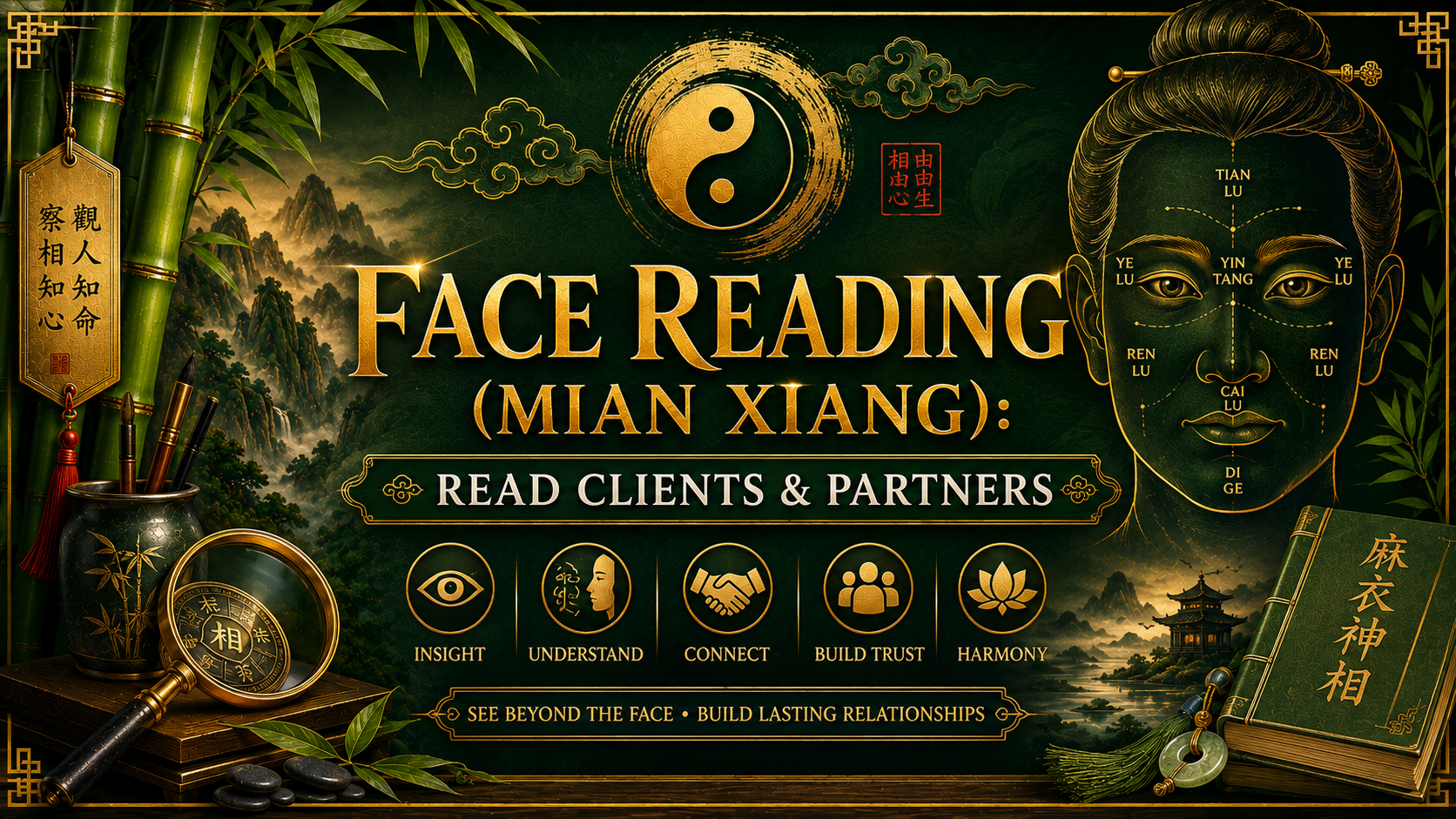 Face Reading (Mian Xiang): Read Clients & Partners
