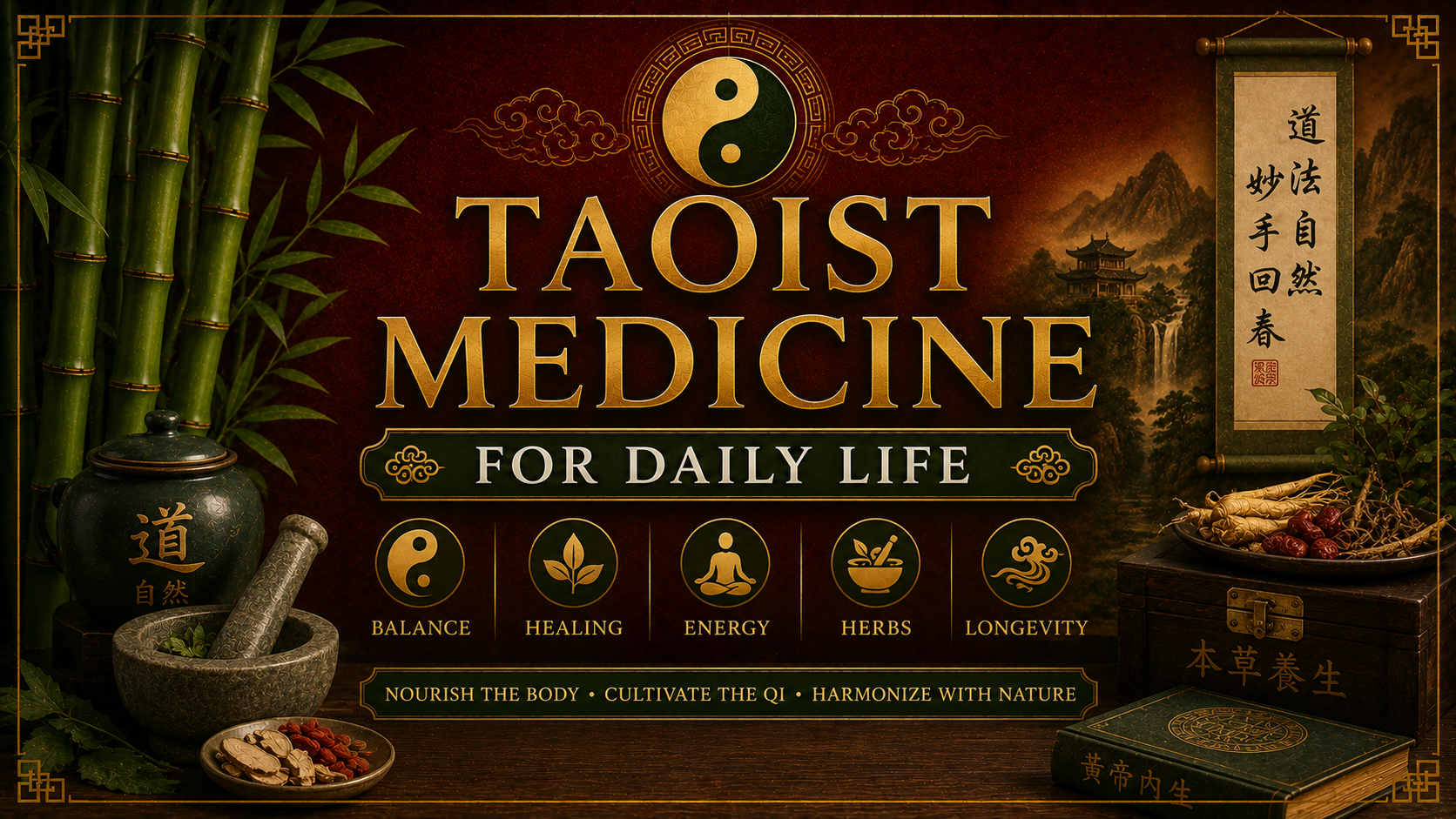 Taoist Medicine for Daily Life