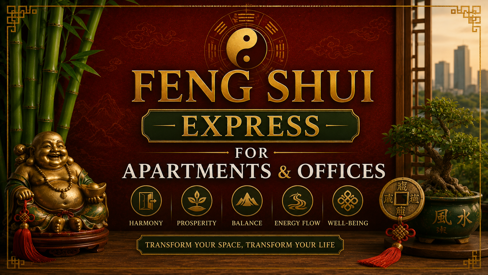 Feng Shui Express for Apartments & Offices