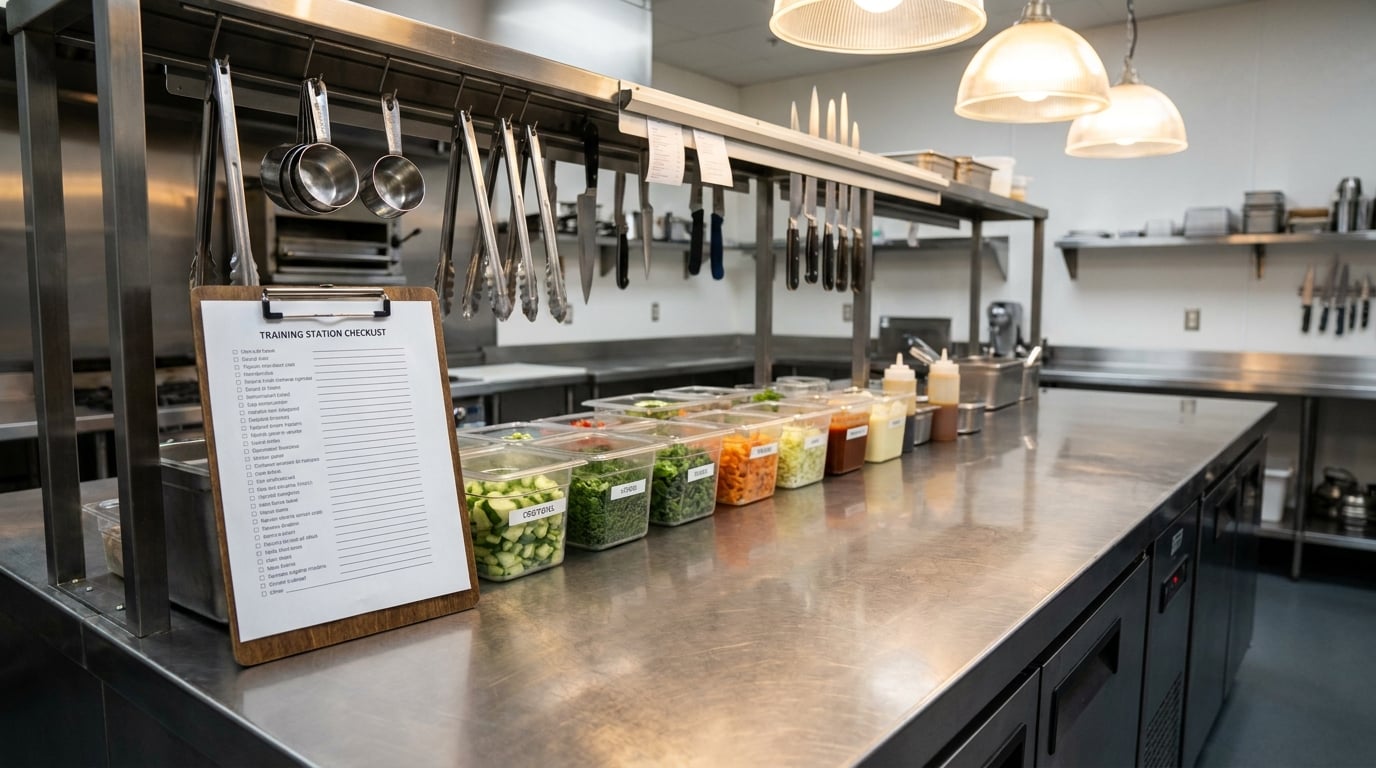 Restaurant Station Training Kit