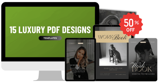 15 Ready DFY Luxury PDF Templates