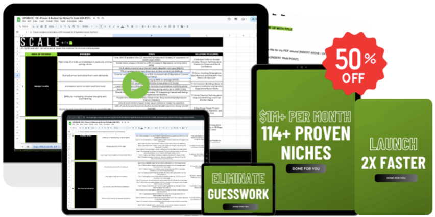 114+ Proven PDF Niches