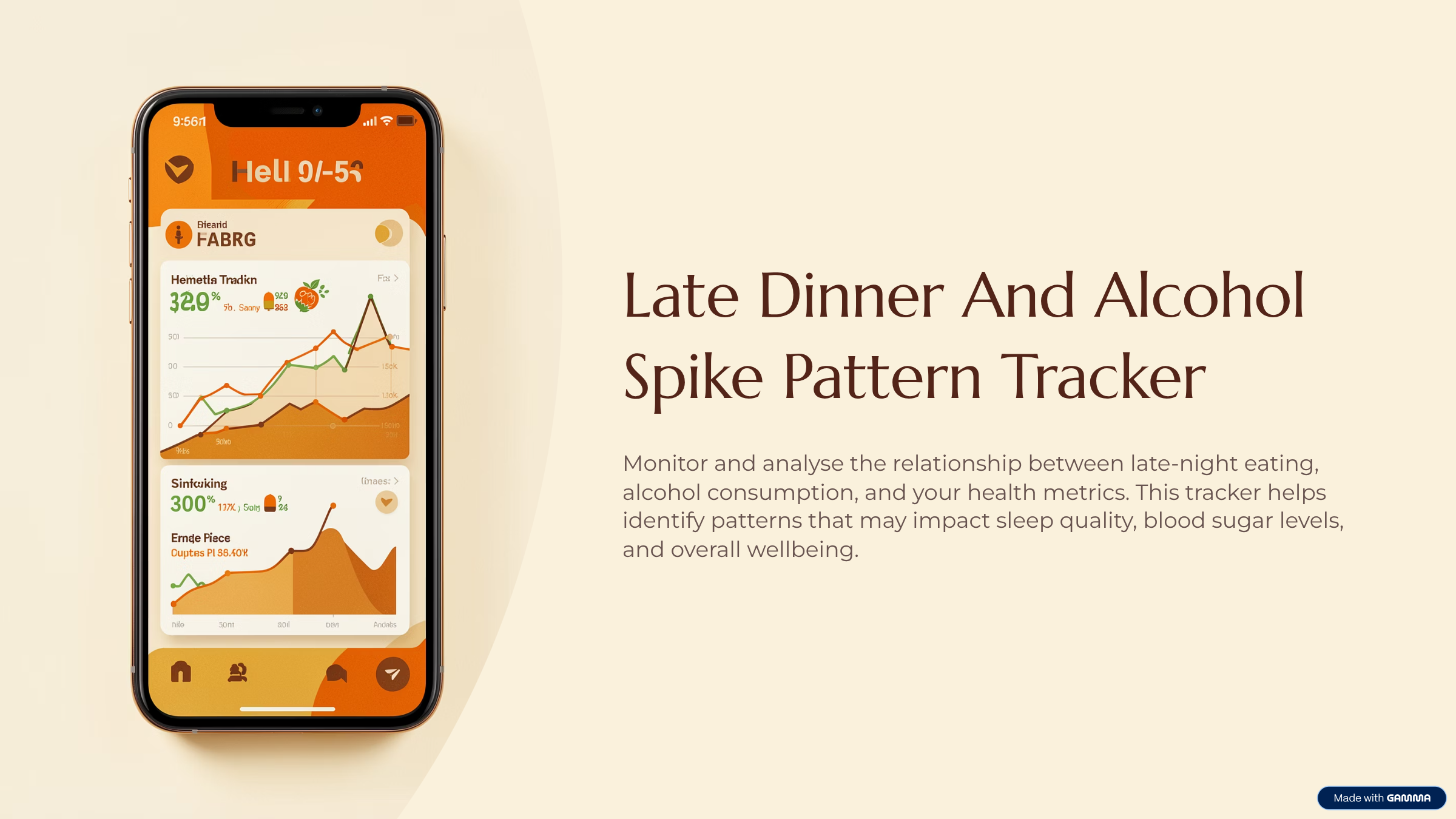 Late Dinner And Alcohol Spike Pattern Tracker