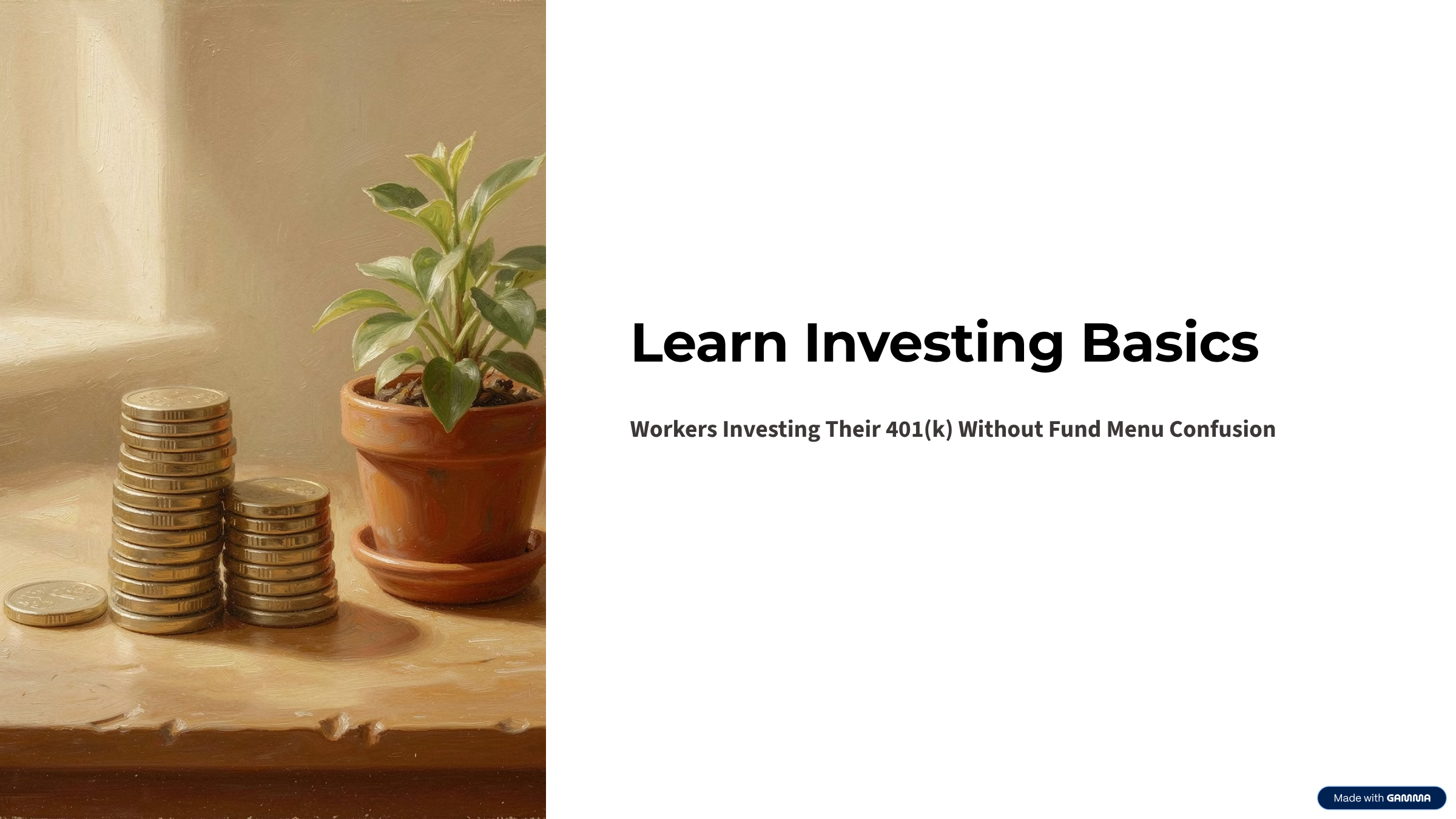 Learn investing basic tips