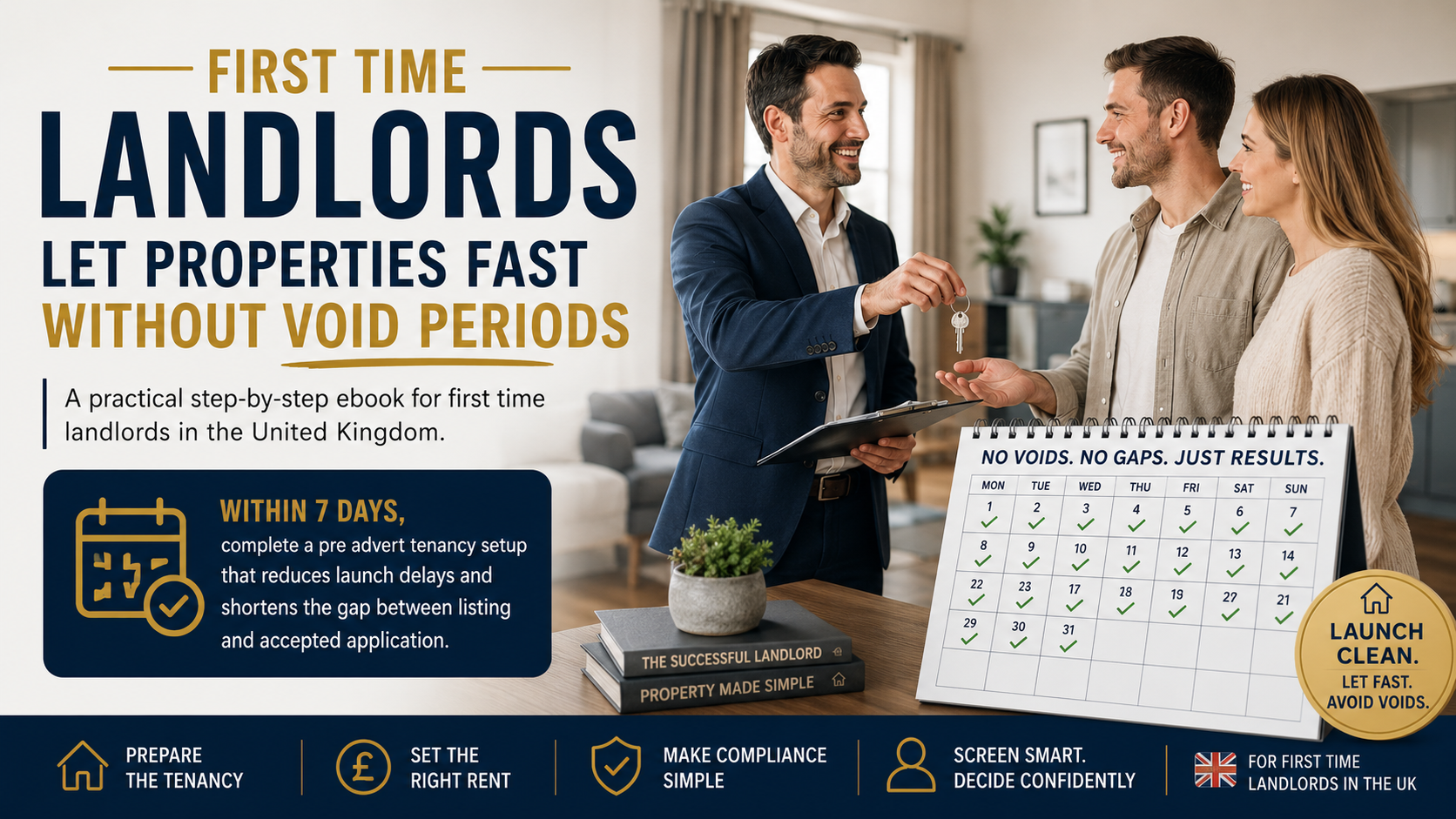 First Time Landlords Let Properties Fast Without Void Periods