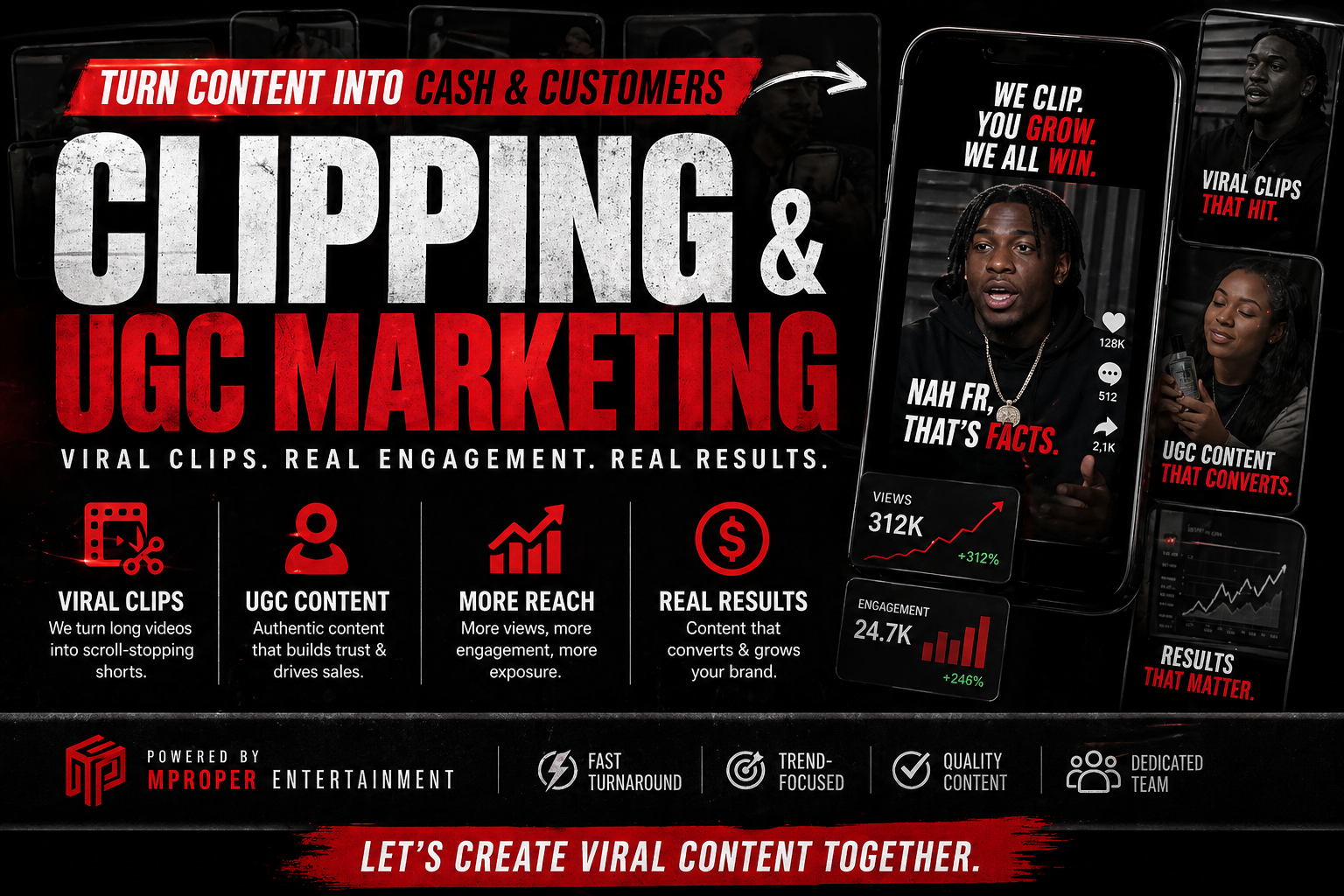 CLIP/UGC MARKETING