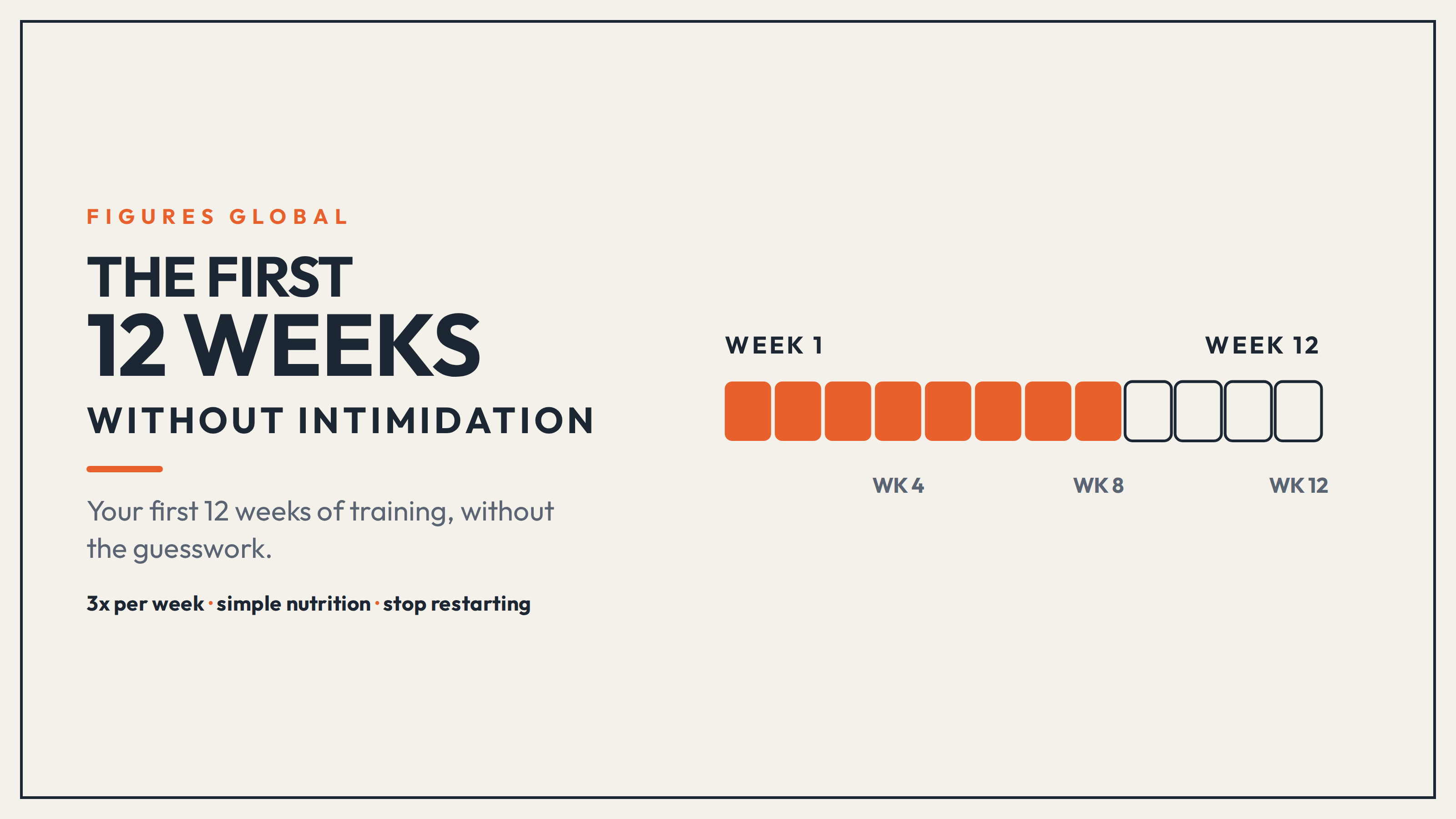 The First 12 Weeks