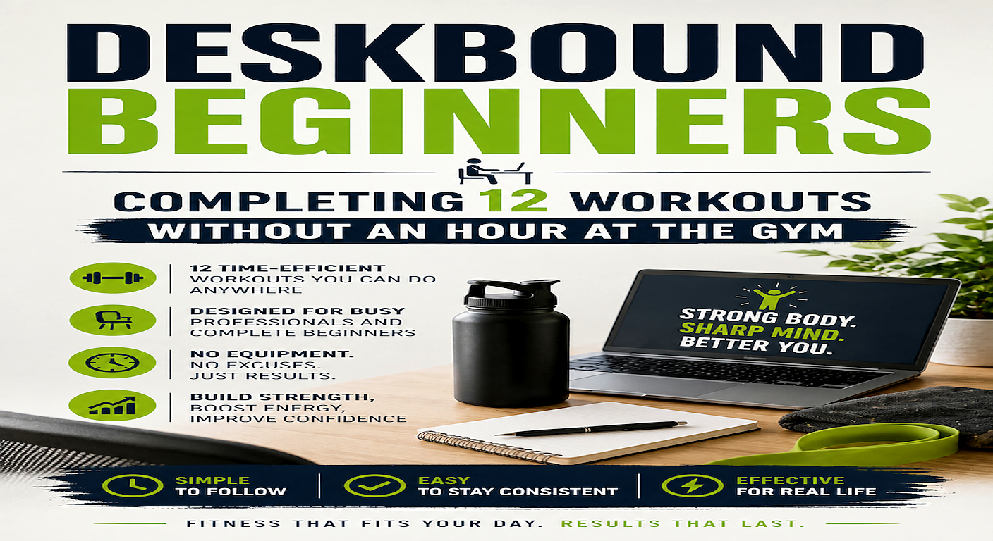 Deskbound Beginners Completing 12 Workouts Without an Hour at the Gym