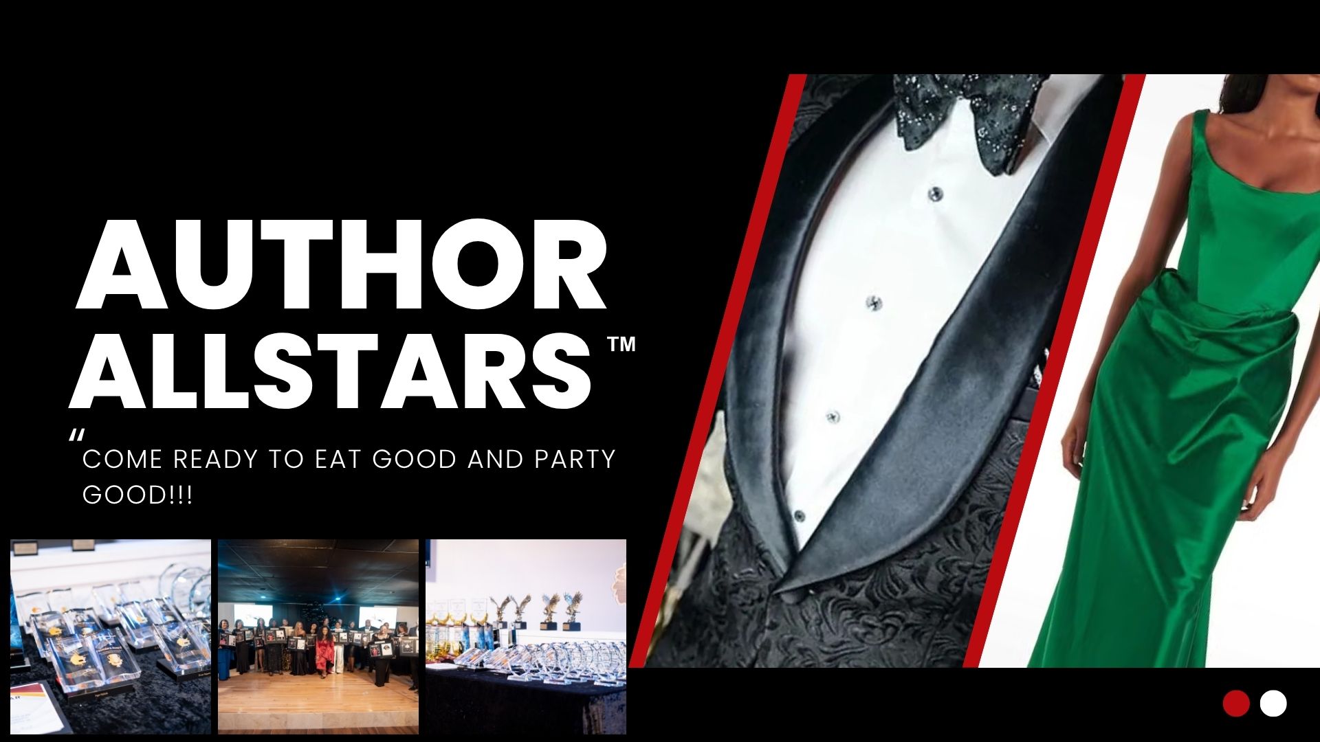Early Bird - Author Allstars Dinner (One Ticket or Two Tickets)