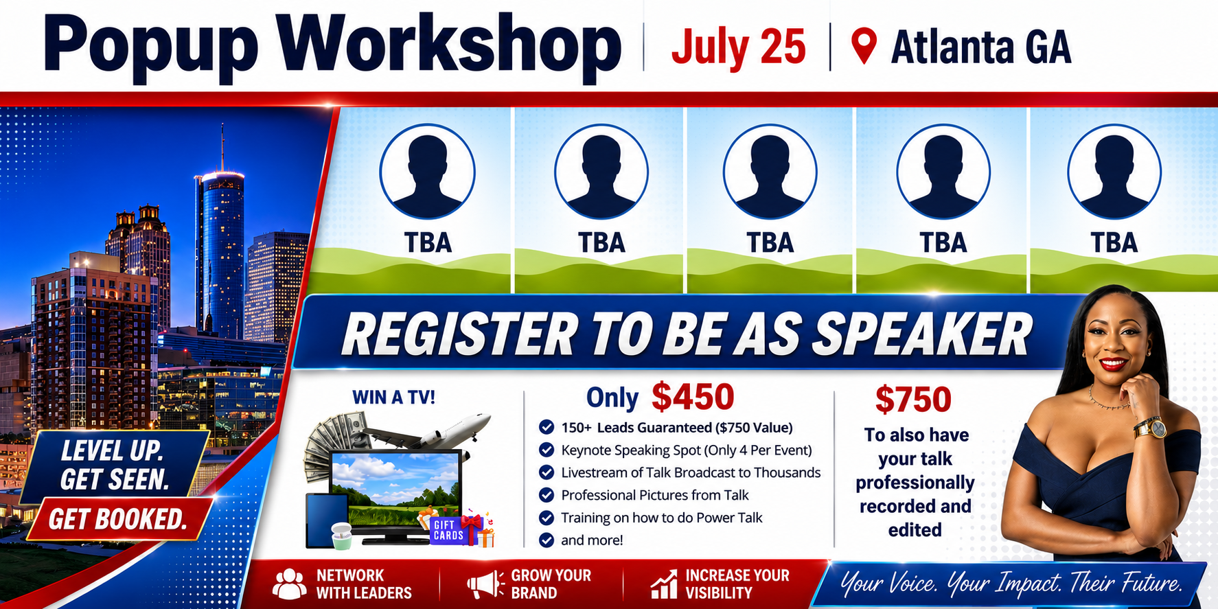 Popup Workshop - July 25th