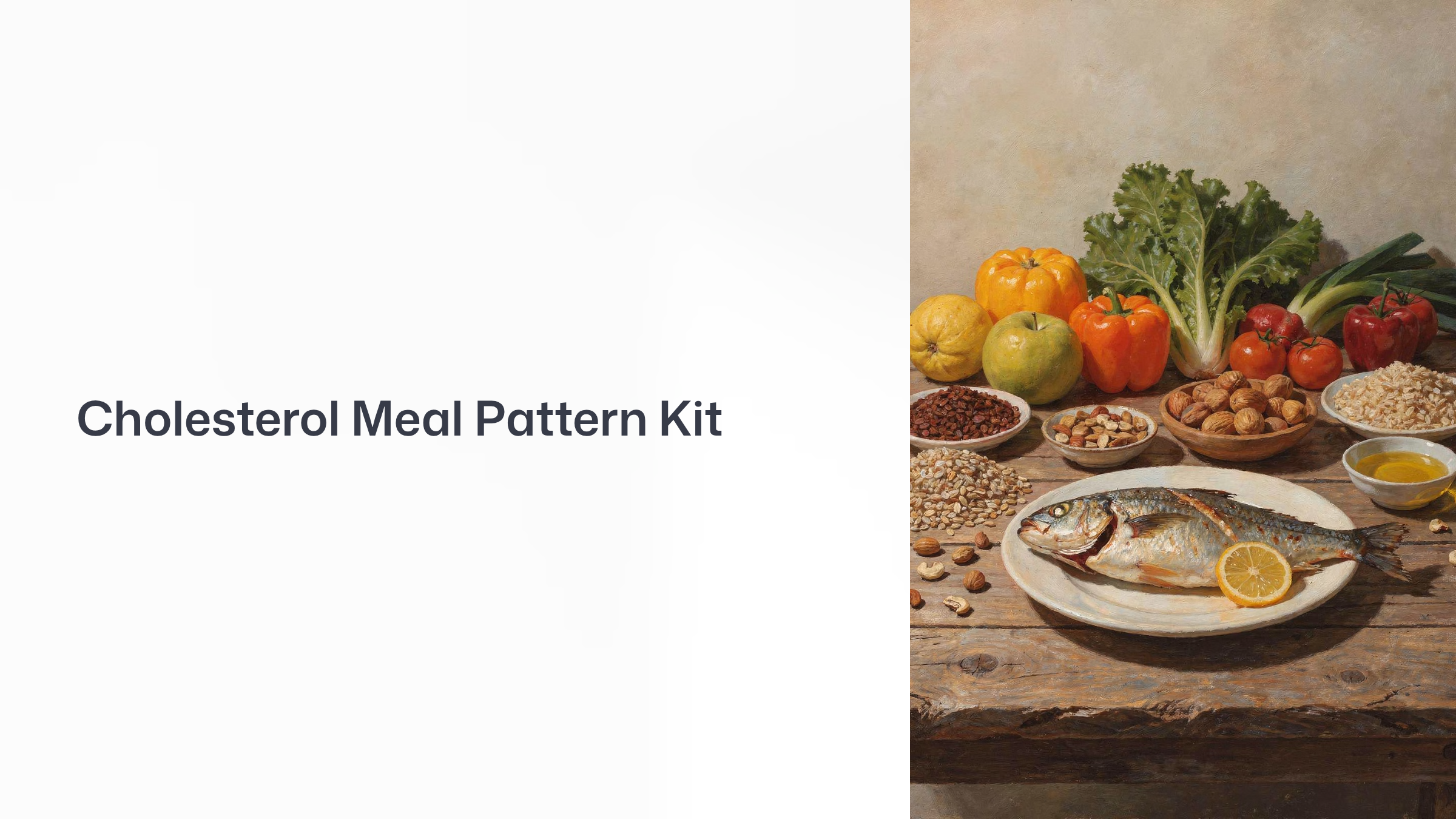 Cholesterol Meal Pattern Kit