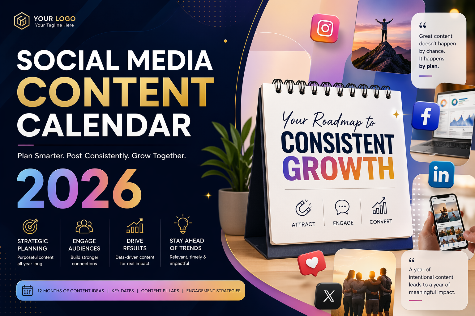 Social Media Content Calander 