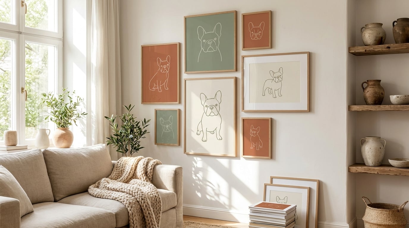 Frenchie Printable Art Pack