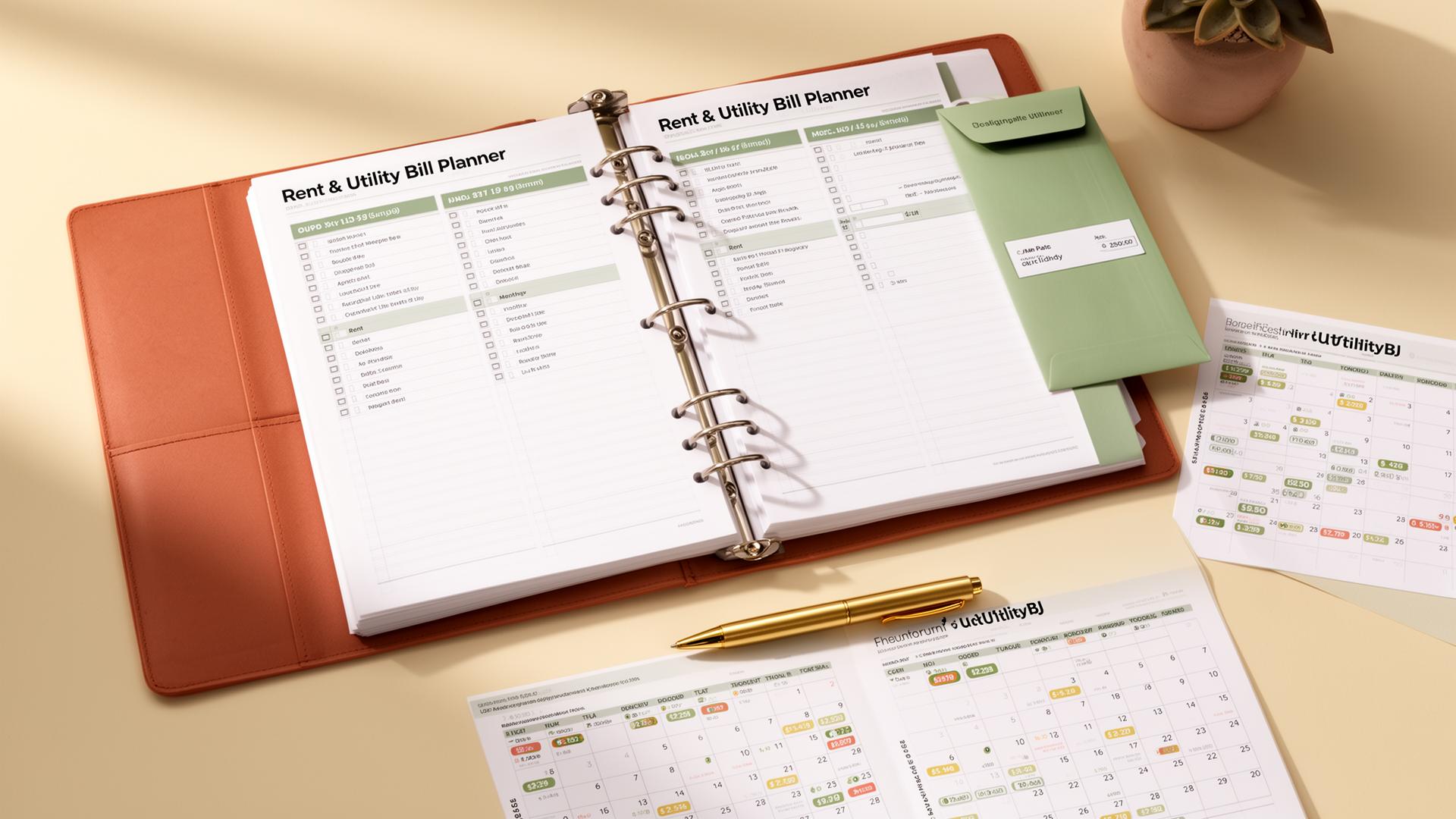 Rent & Utility Bill Planner - Stay Ahead of Late Notices