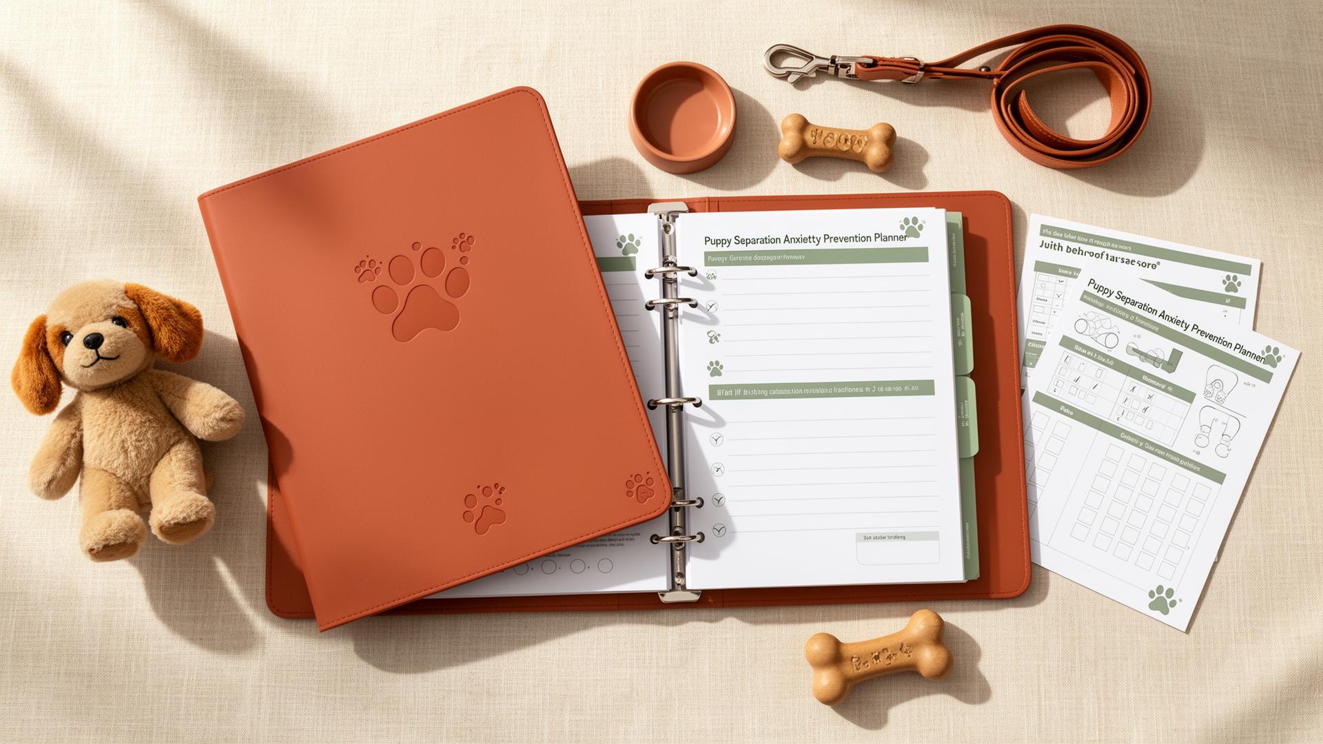 Puppy Separation Anxiety Prevention Planner
