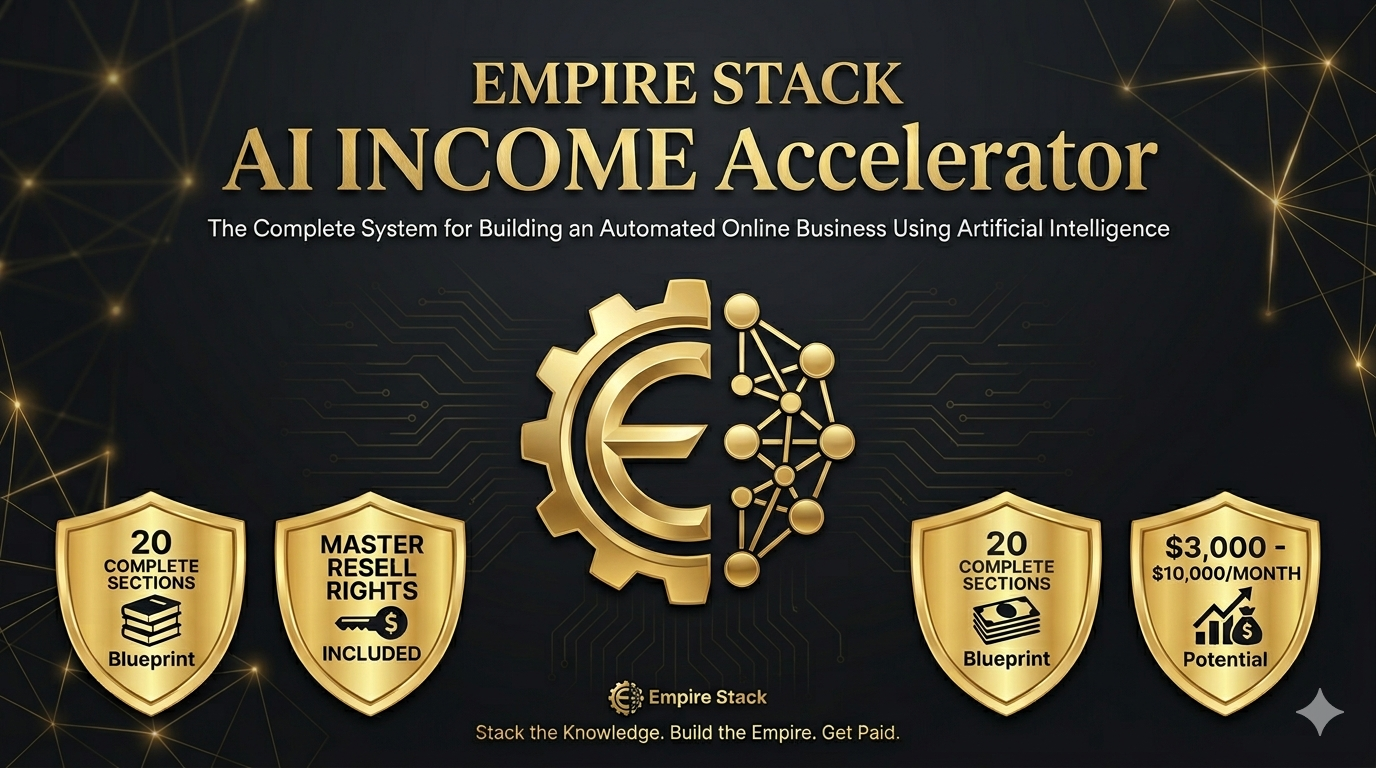 **AI Income Accelerator: The Complete AI Business System + Master Resell Rights*