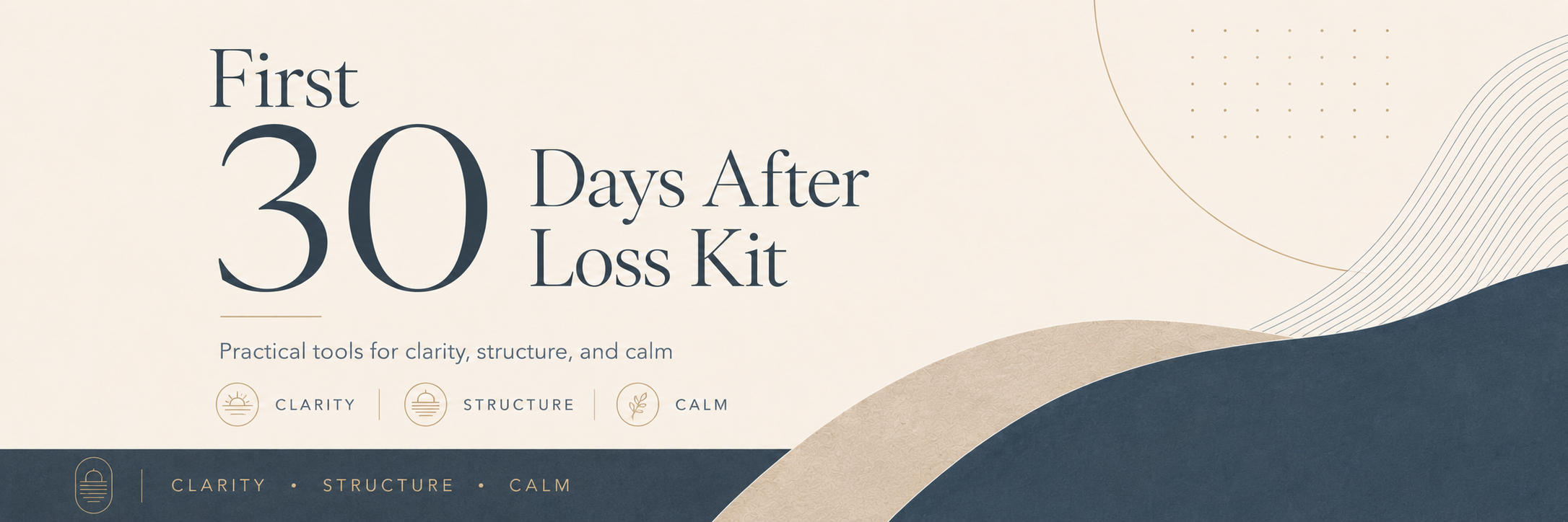 First 30 Days After Loss Kit