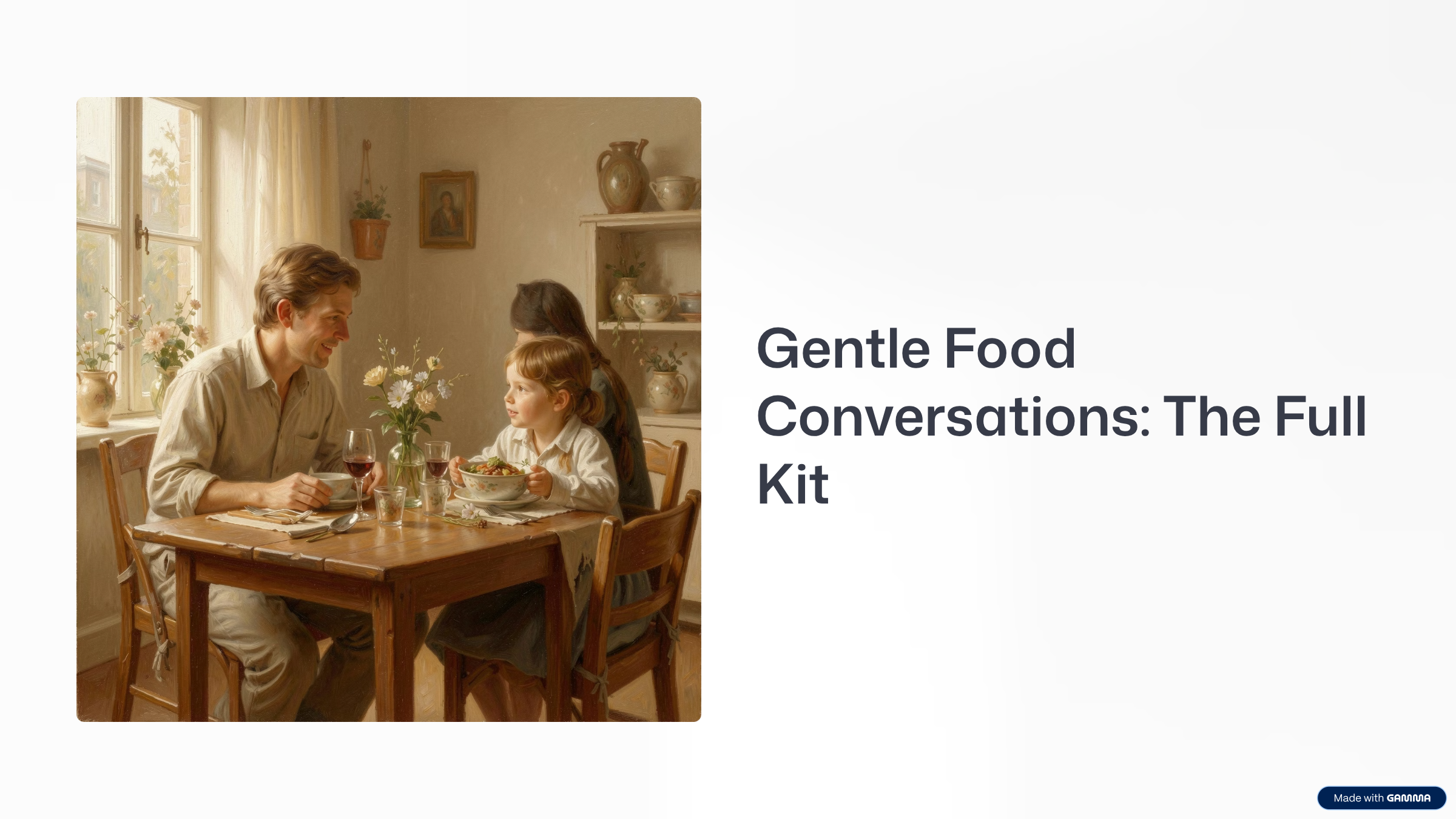 Gentle Food Conversations Full Kit