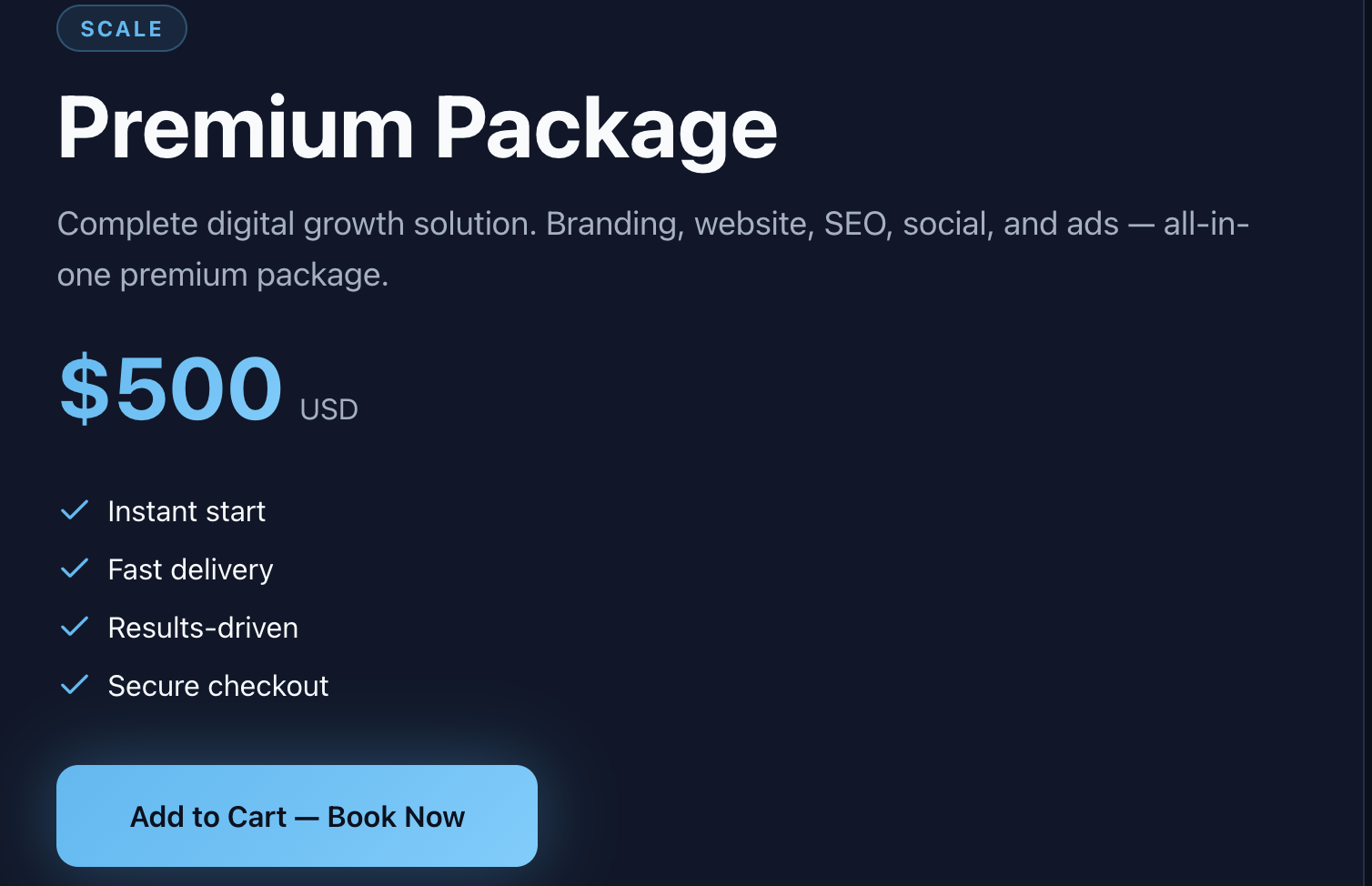 Premium Package