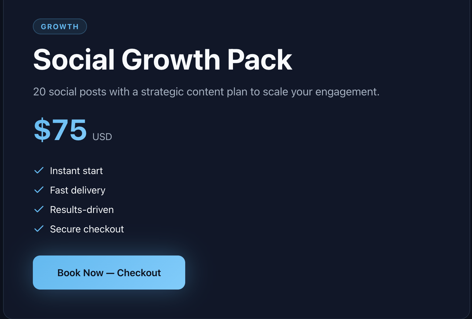 Social Growth Pack