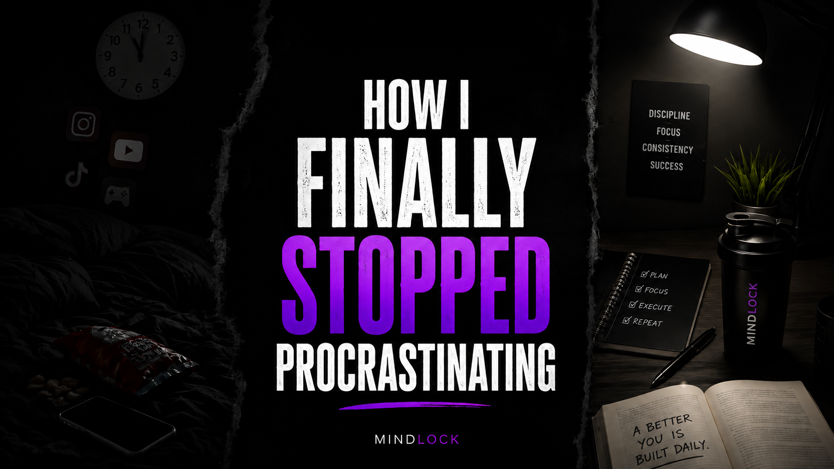 How I FINALLY STOPPED Procrastinating 