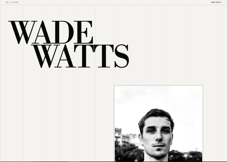 Editorial Portfolio Template