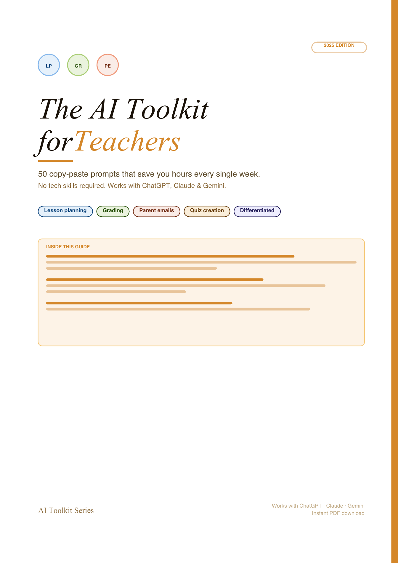 AI Toolkit for Teachers 