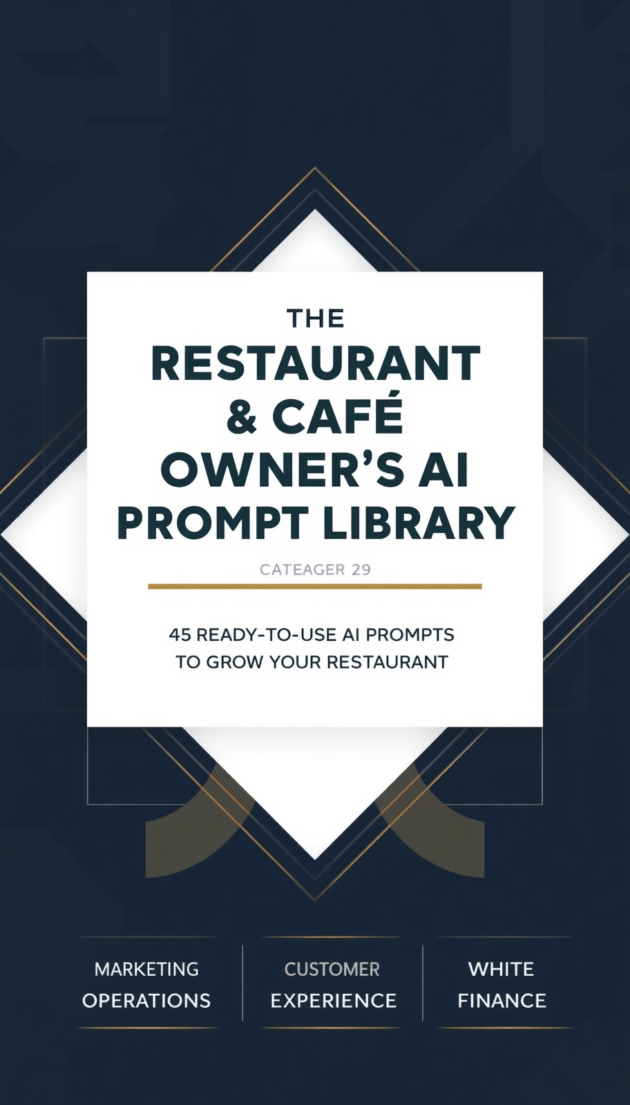 The AI Toolkit For RESTAURANT & CAFÉ Owners